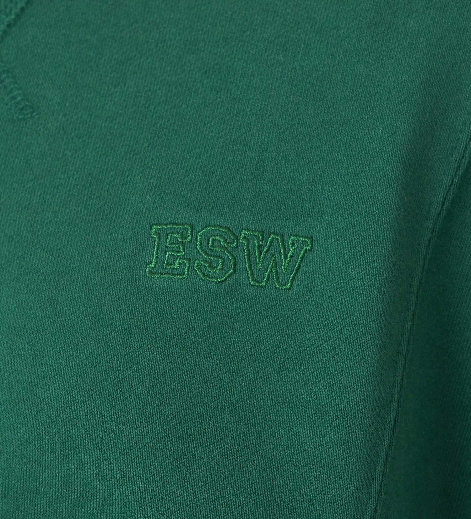EDWIN(エドウイン)の切り替えスウェット【アウトレット店舗・WEB限定】|トップス/スウェット/レディース|グリーン