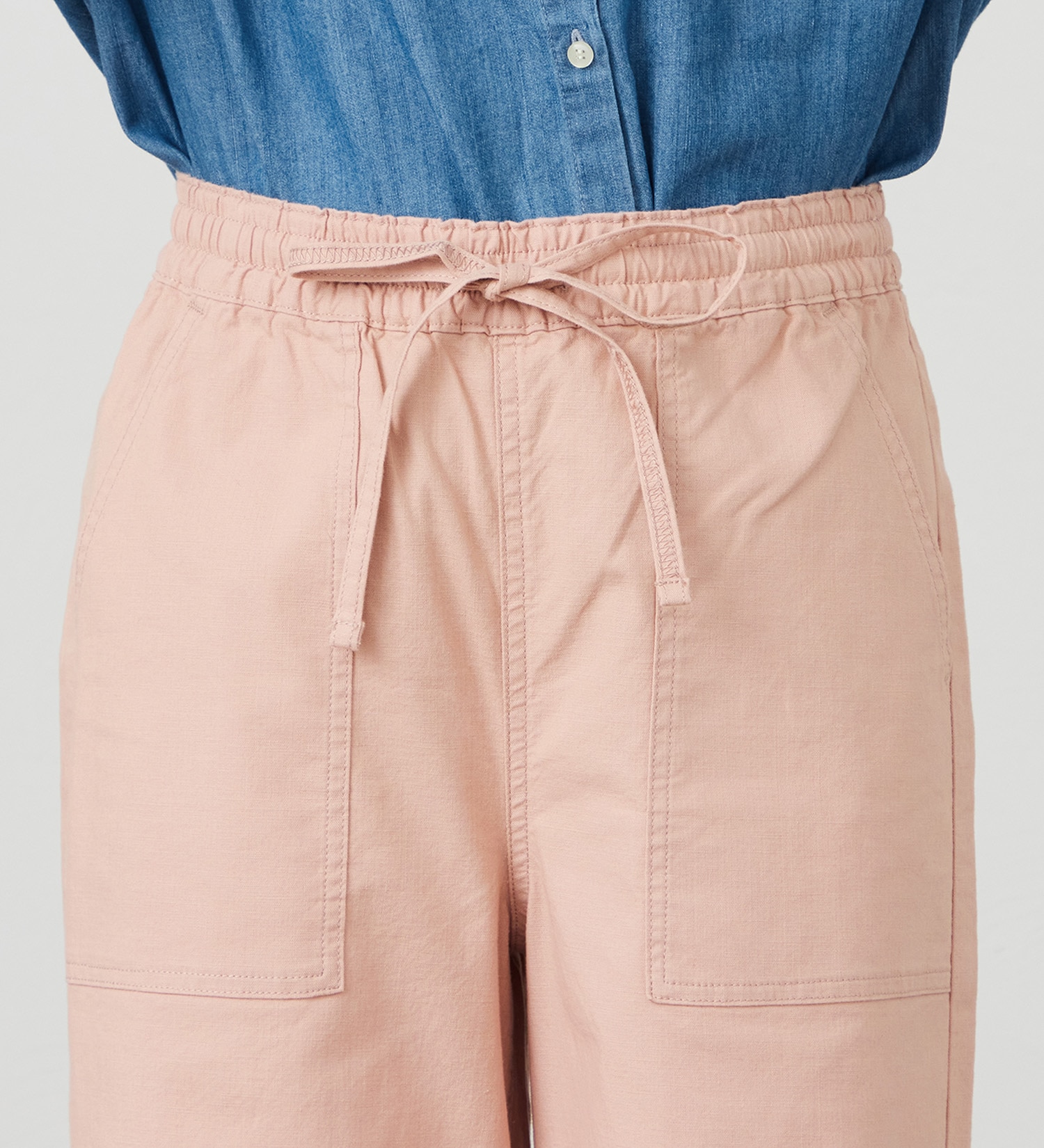 EDWIN(エドウイン)のイージーベイカーワイドパンツ【アウトレット店舗・WEB限定商品】|パンツ/デニム / ジーンズパンツ/レディース|サーモンピンク