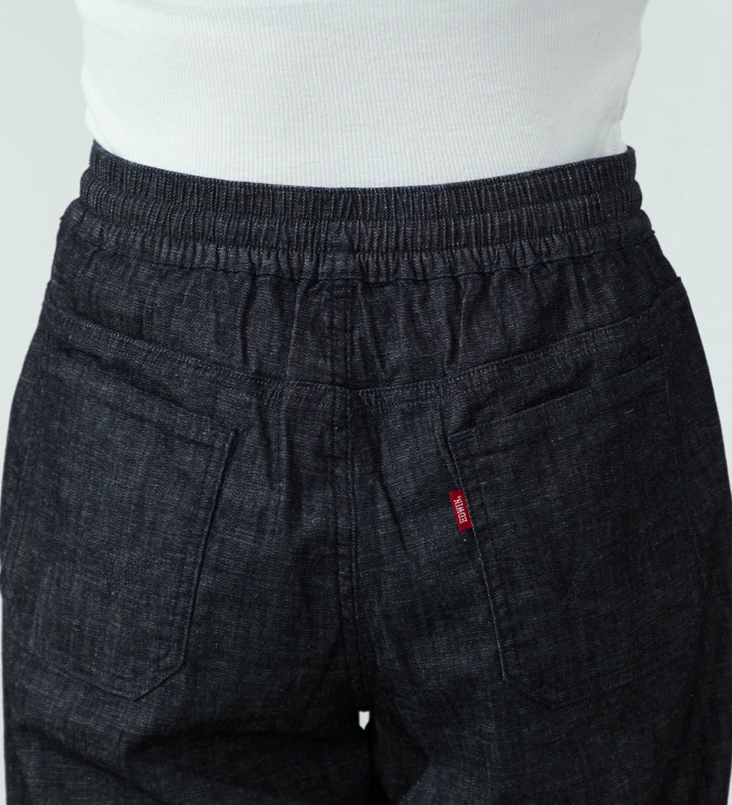 EDWIN(エドウイン)のイージークロップドワイドパンツ【アウトレット店舗・WEB限定】|パンツ/デニム / ジーンズパンツ/レディース|インディゴブルー