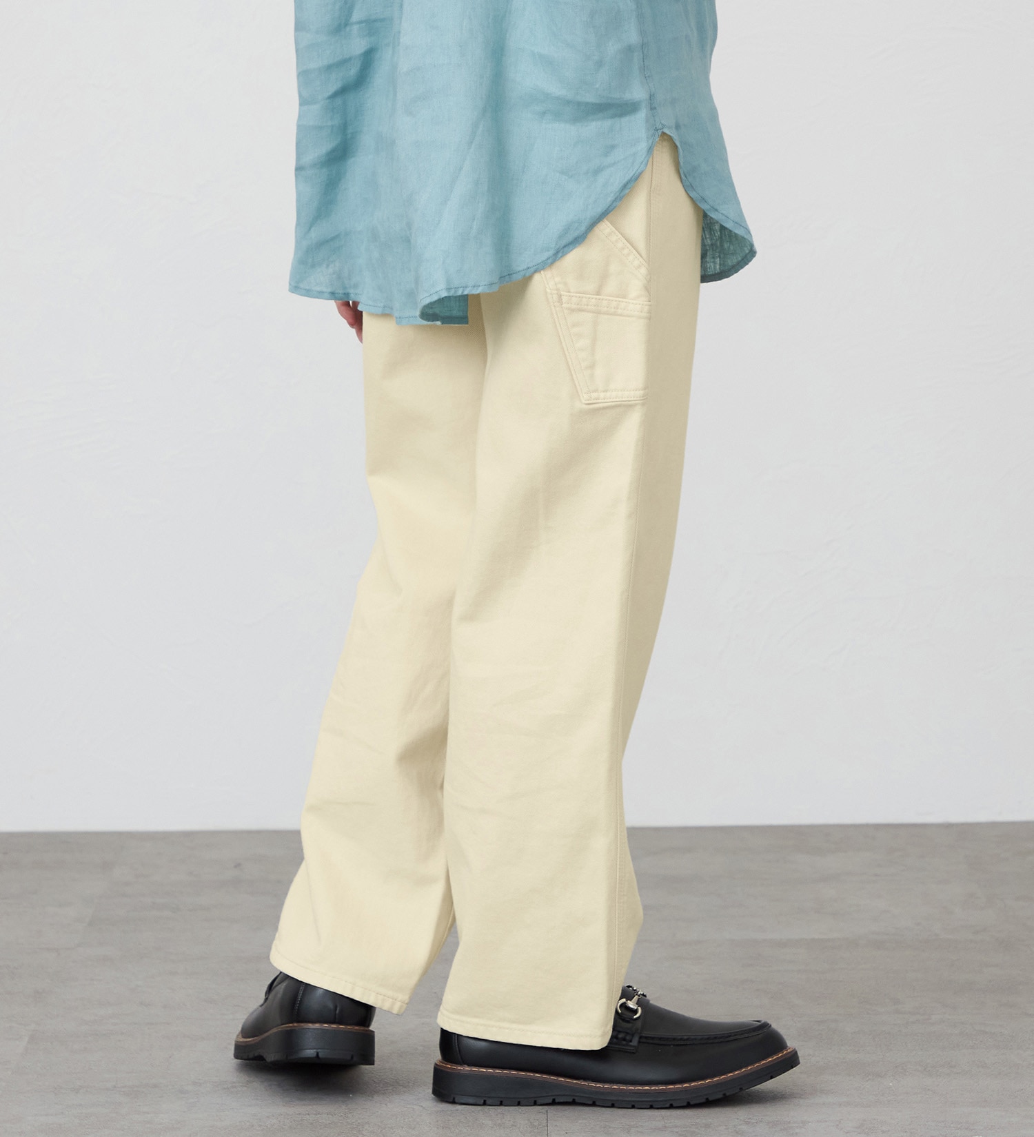 EDWIN(エドウイン)のワイドペインターパンツ【アウトレット店舗・WEB限定商品】|パンツ/パンツ/レディース|アイボリー