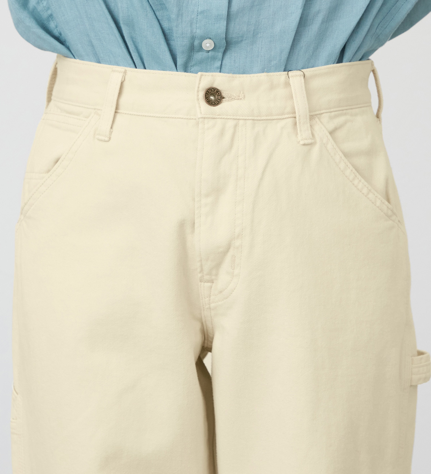 EDWIN(エドウイン)のワイドペインターパンツ【アウトレット店舗・WEB限定商品】|パンツ/パンツ/レディース|アイボリー