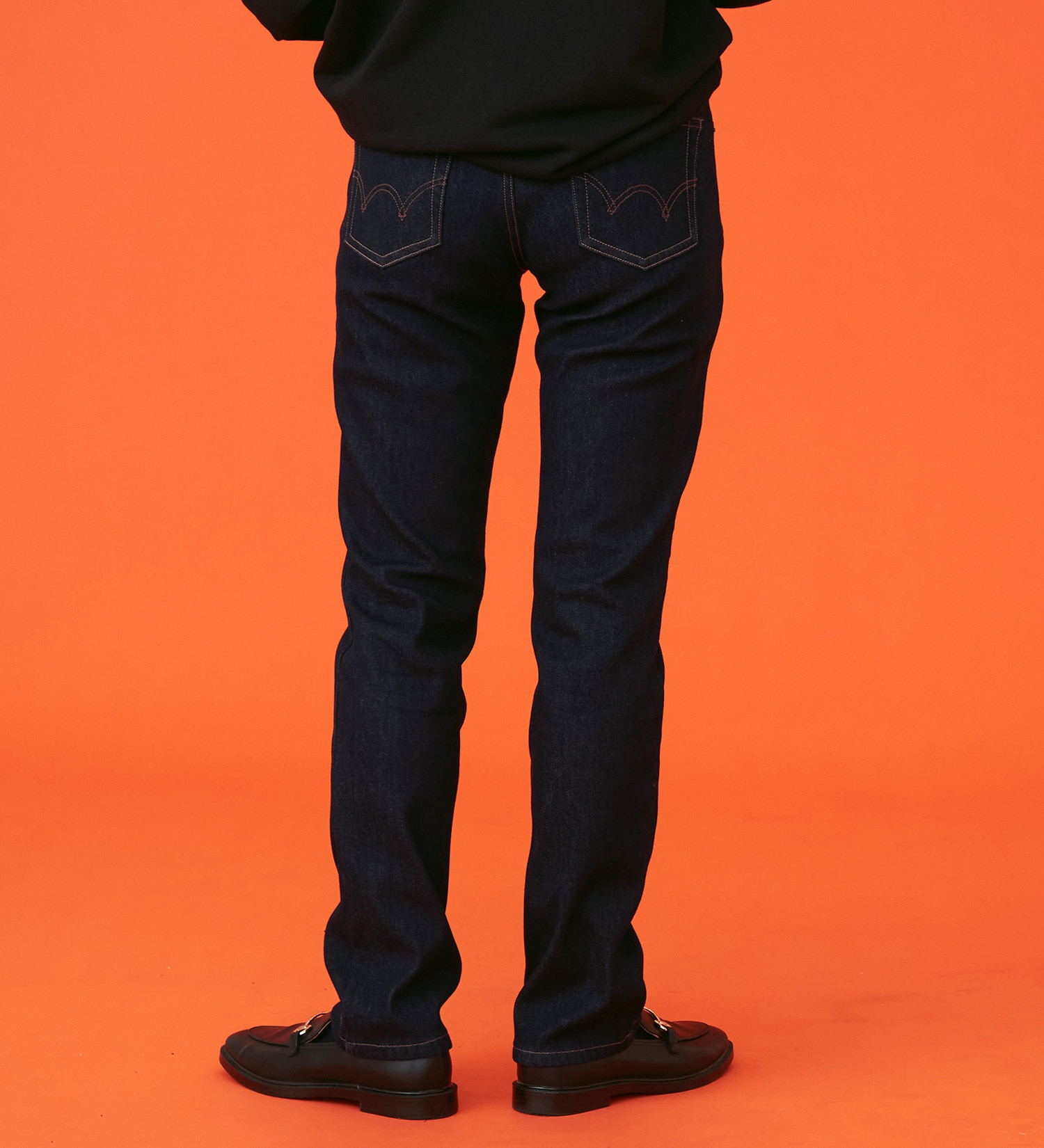 EDWIN(エドウイン)の【暖】BODY FIRE ストレートデニムパンツ【アウトレット店舗・WEB限定】|パンツ/デニム / ジーンズパンツ/レディース|インディゴブルー