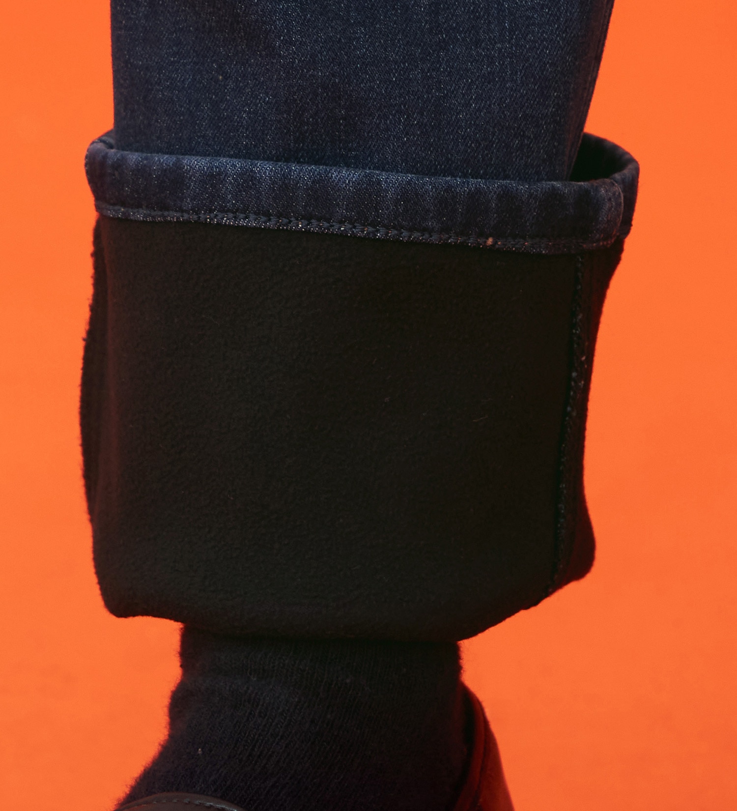 EDWIN(エドウイン)の【暖】BODY FIRE ストレートデニムパンツ【アウトレット店舗・WEB限定】|パンツ/デニム / ジーンズパンツ/レディース|濃色ブルー