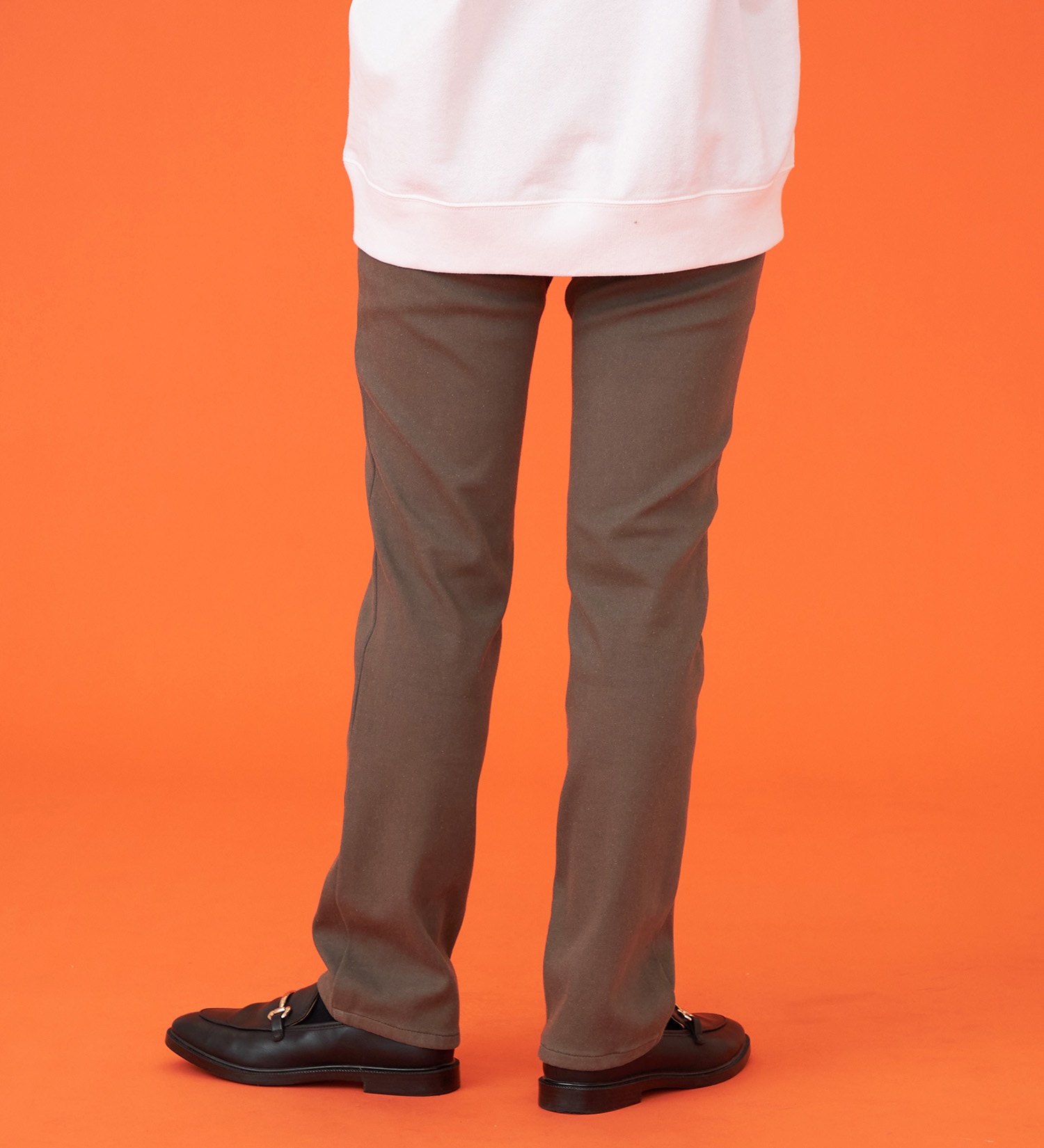 EDWIN(エドウイン)の【暖】BODY FIRE ストレートデニムパンツ【アウトレット店舗・WEB限定】|パンツ/デニム / ジーンズパンツ/レディース|ブラウン