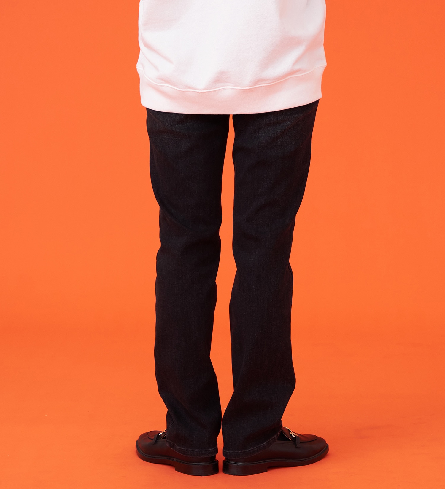 EDWIN(エドウイン)の【暖】BODY FIRE ストレートデニムパンツ【アウトレット店舗・WEB限定】|パンツ/デニム / ジーンズパンツ/レディース|ブラックデニム