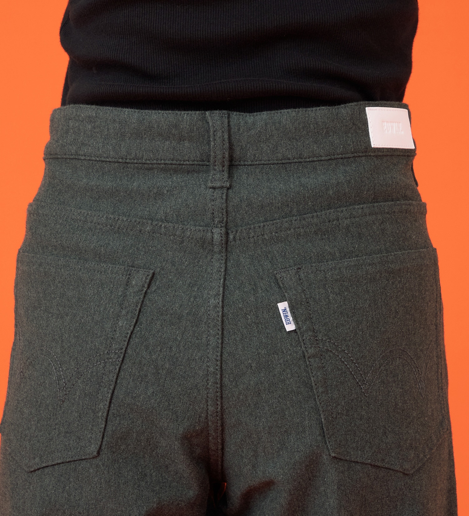 EDWIN(エドウイン)の【暖】BODY FIRE ワイドデニムパンツ【アウトレット店舗・WEB限定】|パンツ/デニム / ジーンズパンツ/レディース|グレー