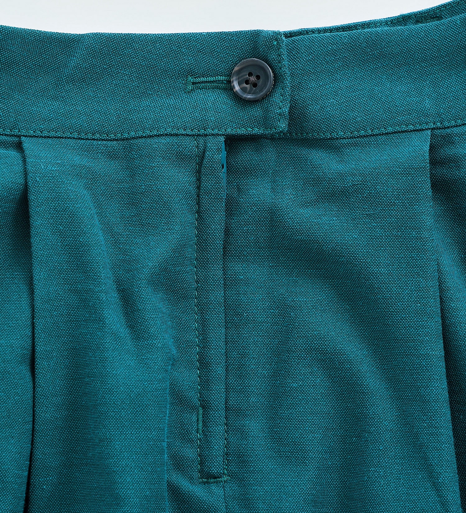 SOMETHING(サムシング)の【SALE】リボン付き柔らかフレアスカート【アウトレット店舗・WEB限定】|スカート/スカート/レディース|ブルーグリーン