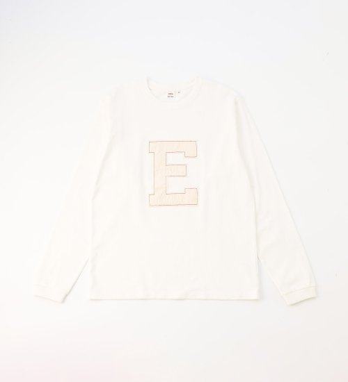 EDWIN(エドウイン)のアルファベットプリントTシャツ【アウトレット店舗・WEB限定】|トップス/Tシャツ/カットソー/メンズ|ホワイト