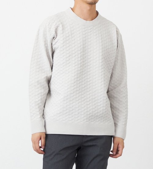 EDWIN(エドウイン)のニットクルーネック【アウトレット店舗・WEB限定】|トップス/ニット/セーター/メンズ|ホワイト系その他