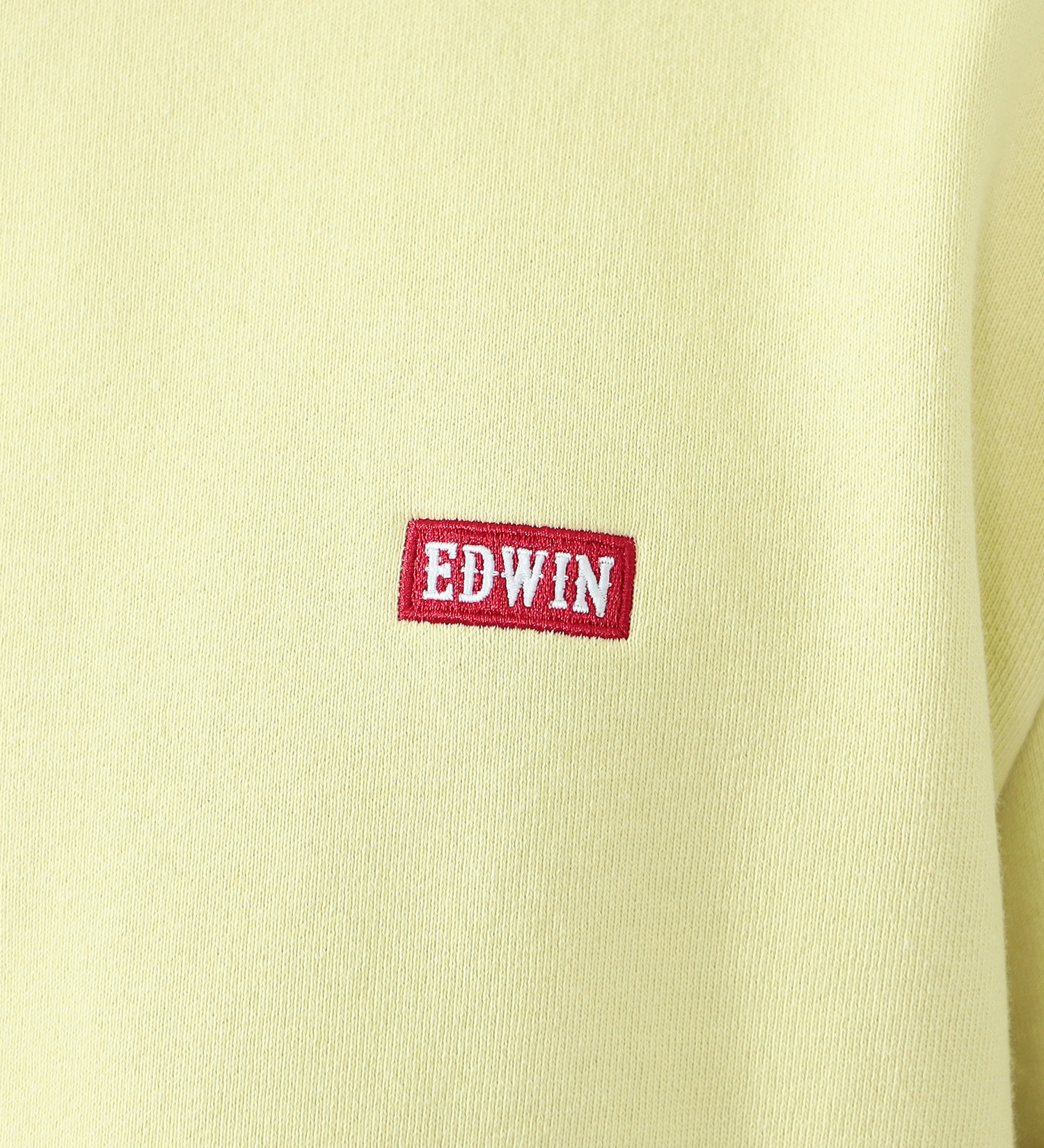 EDWIN(エドウイン)の【GW SALE】ボックスロゴスウェット【アウトレット店舗・WEB限定】|トップス/スウェット/メンズ|イエロー