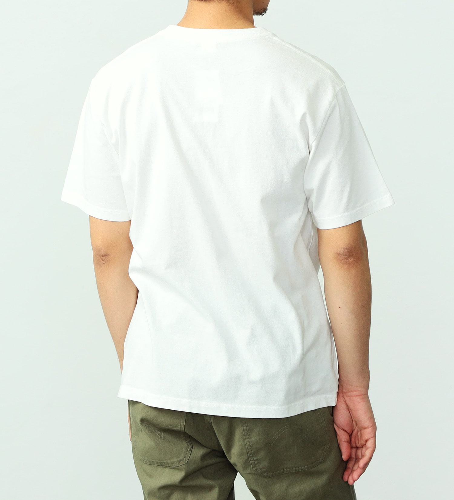 EDWIN(エドウイン)のボックスロゴプリントTシャツ【アウトレット店舗・WEB限定】|トップス/Tシャツ/カットソー/メンズ|ホワイト