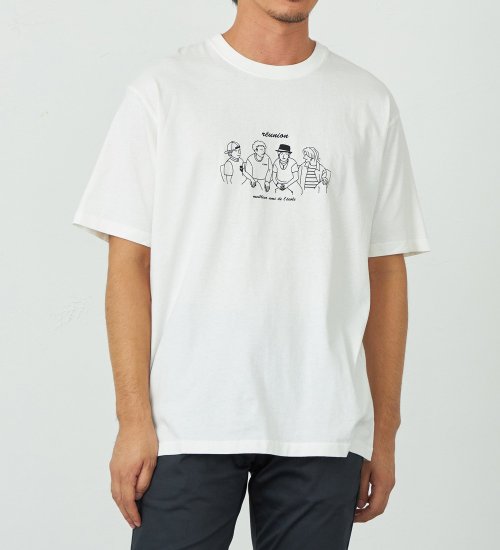 EDWIN(エドウイン)のハンドライティングTシャツ【アウトレット店舗・WEB限定】|トップス/Tシャツ/カットソー/メンズ|ホワイト