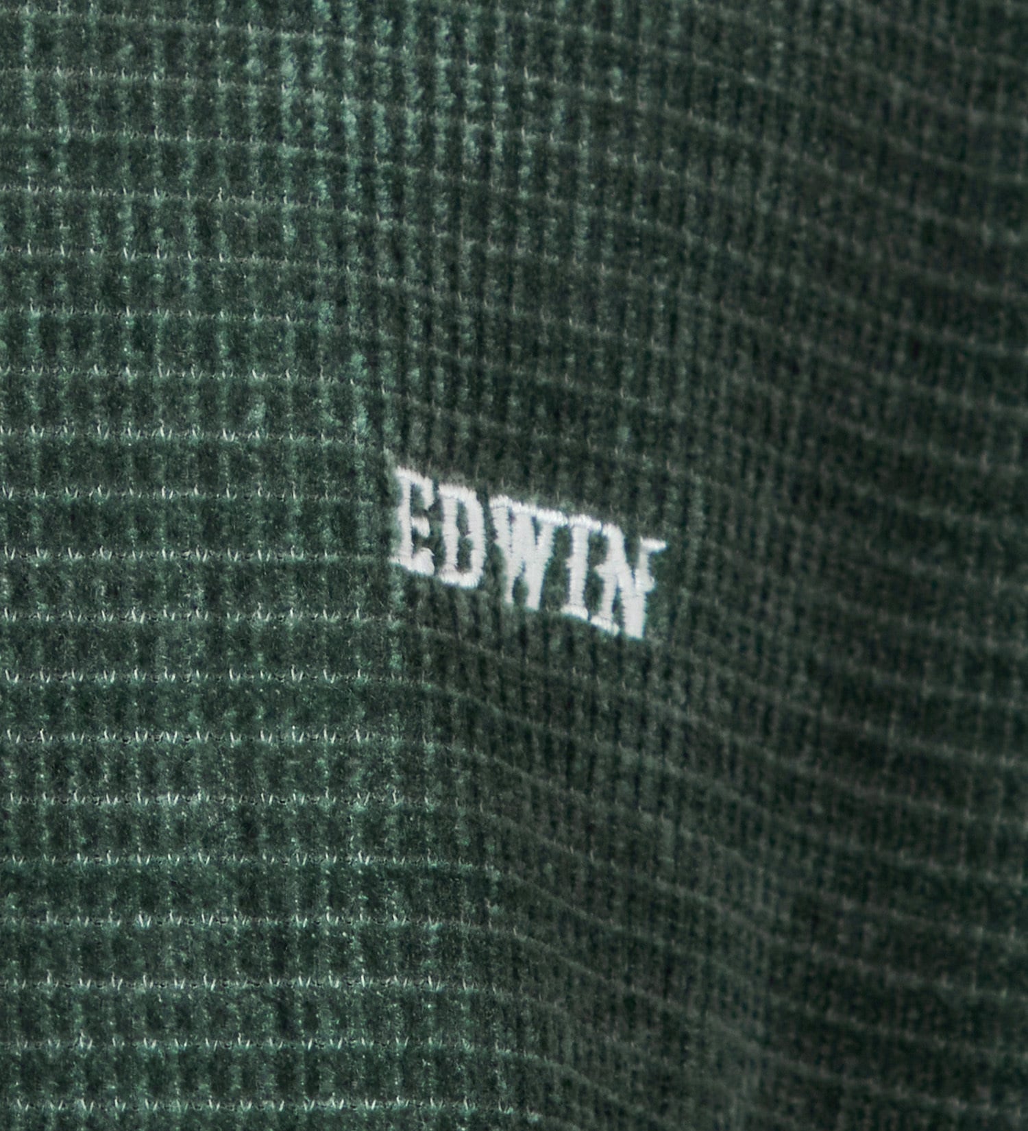 EDWIN(エドウイン)のフェイクレイヤードビック長袖Tシャツ【アウトレット店舗・WEB限定】|トップス/Tシャツ/カットソー/メンズ|グリーン