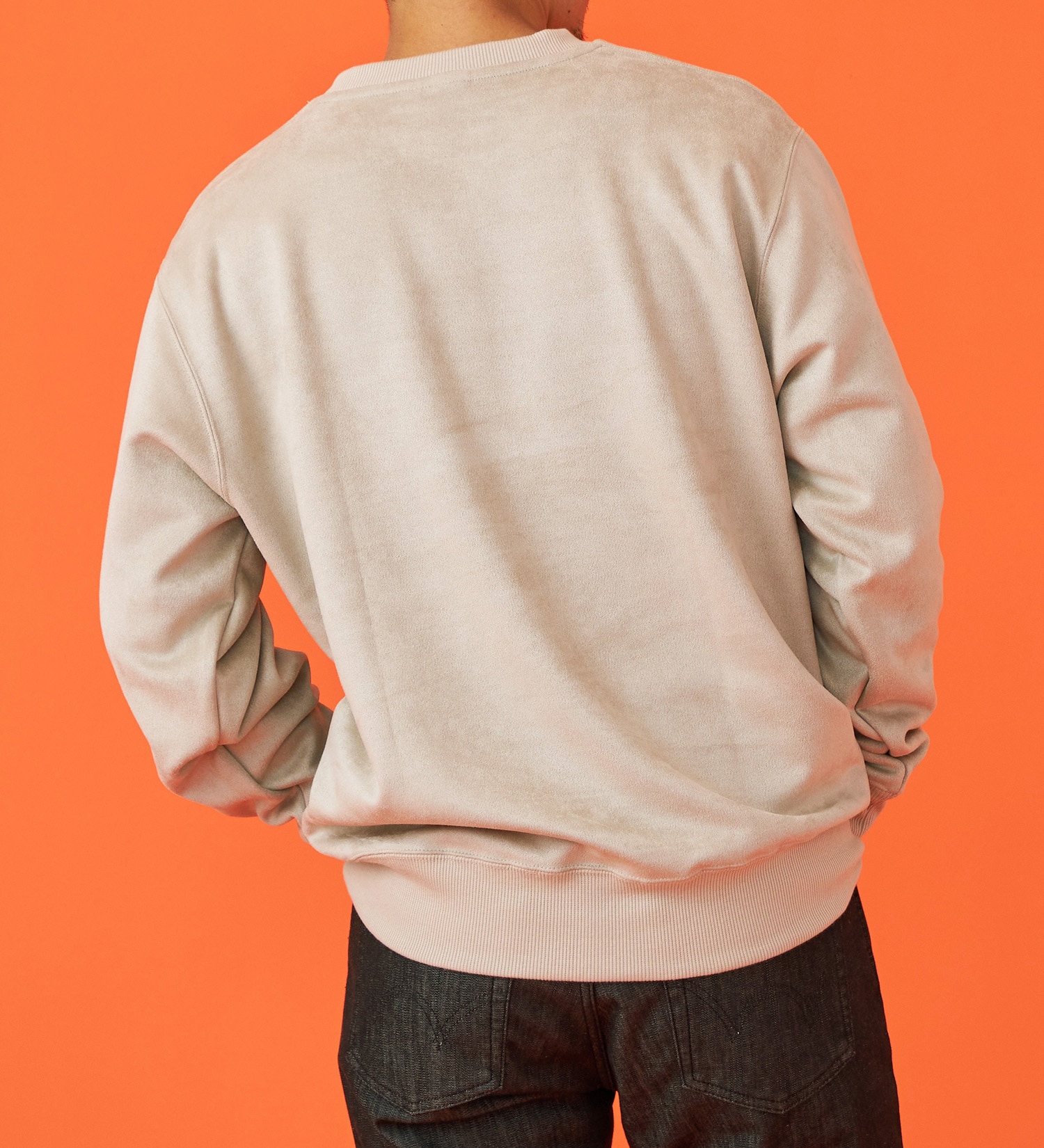 EDWIN(エドウイン)のスエードスウェット【アウトレット店舗・WEB限定】|トップス/スウェット/メンズ|ベージュ