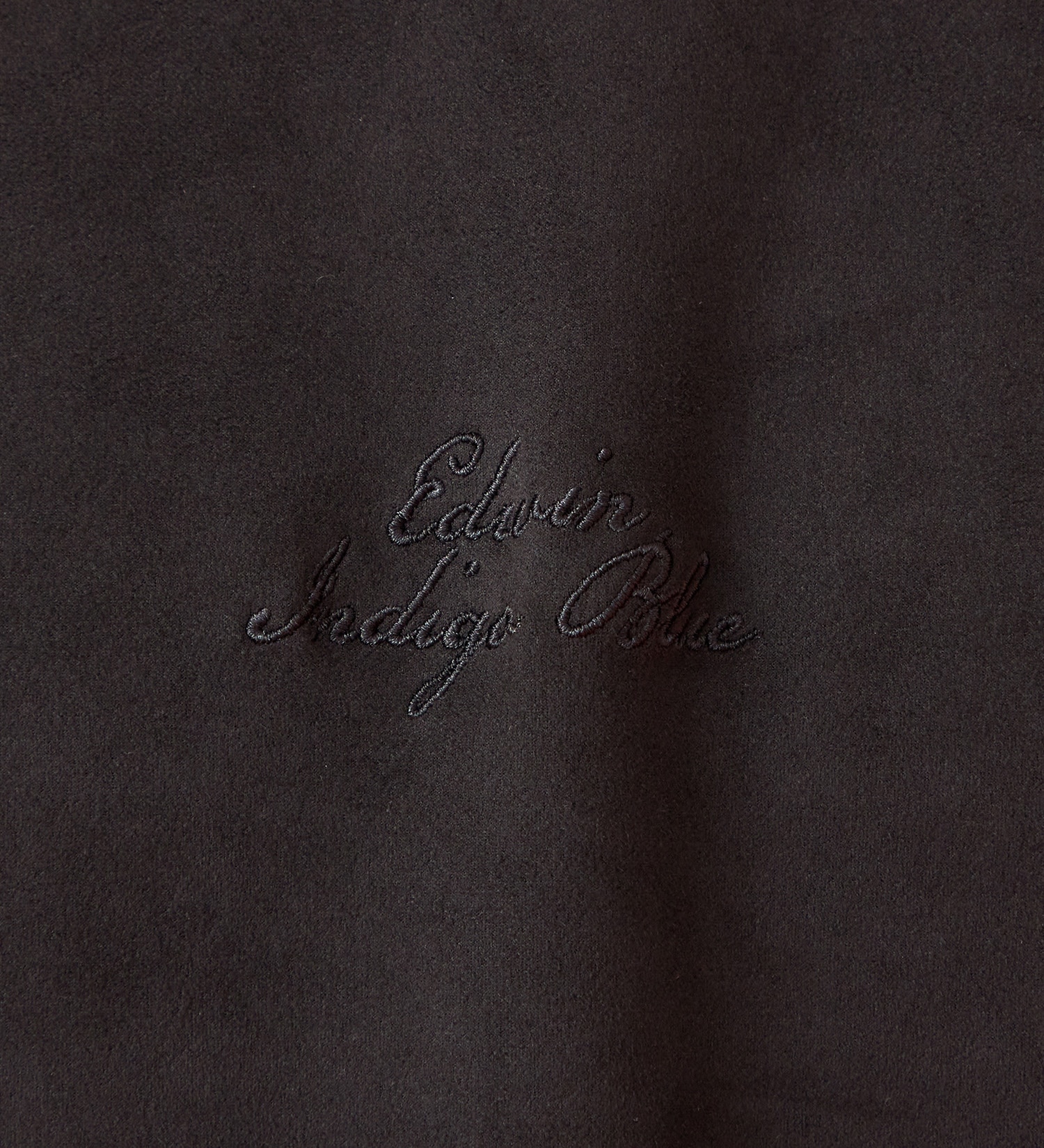 EDWIN(エドウイン)のスエードスウェット【アウトレット店舗・WEB限定】|トップス/スウェット/メンズ|ブラック