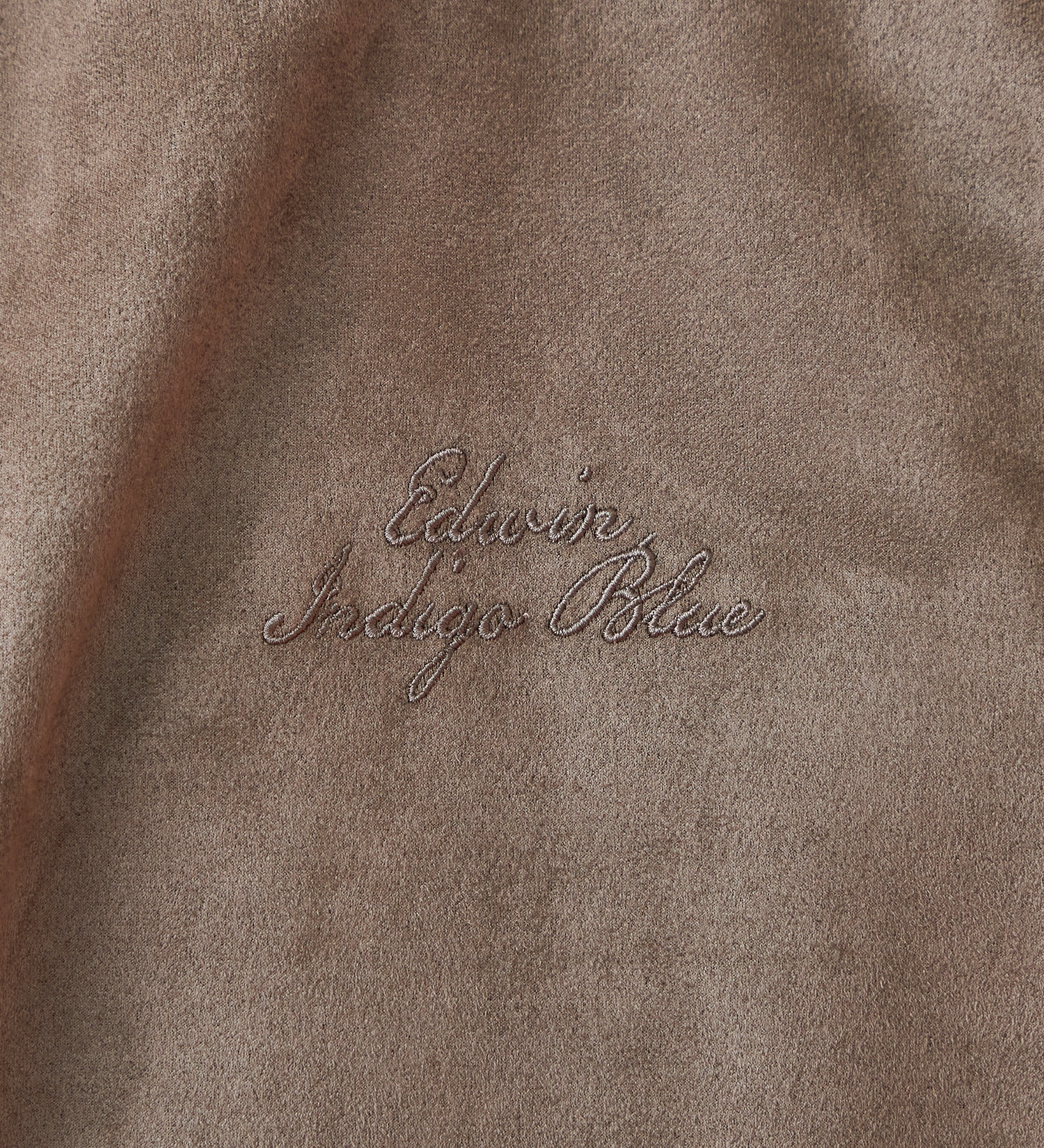 EDWIN(エドウイン)のフェイクスエードフード付きパーカー【アウトレット店舗・WEB限定】|トップス/パーカー/メンズ|グレー