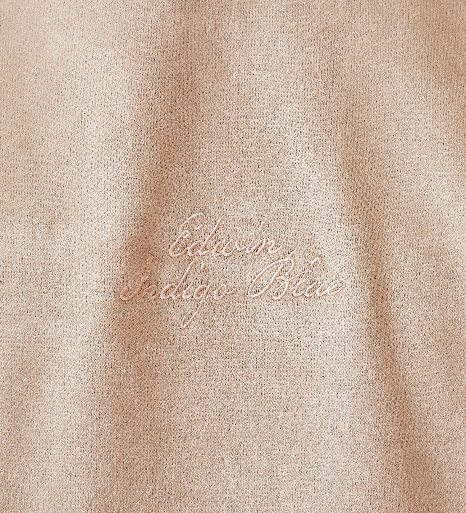 EDWIN(エドウイン)のフェイクスエードフード付きパーカー【アウトレット店舗・WEB限定】|トップス/パーカー/メンズ|アイボリー