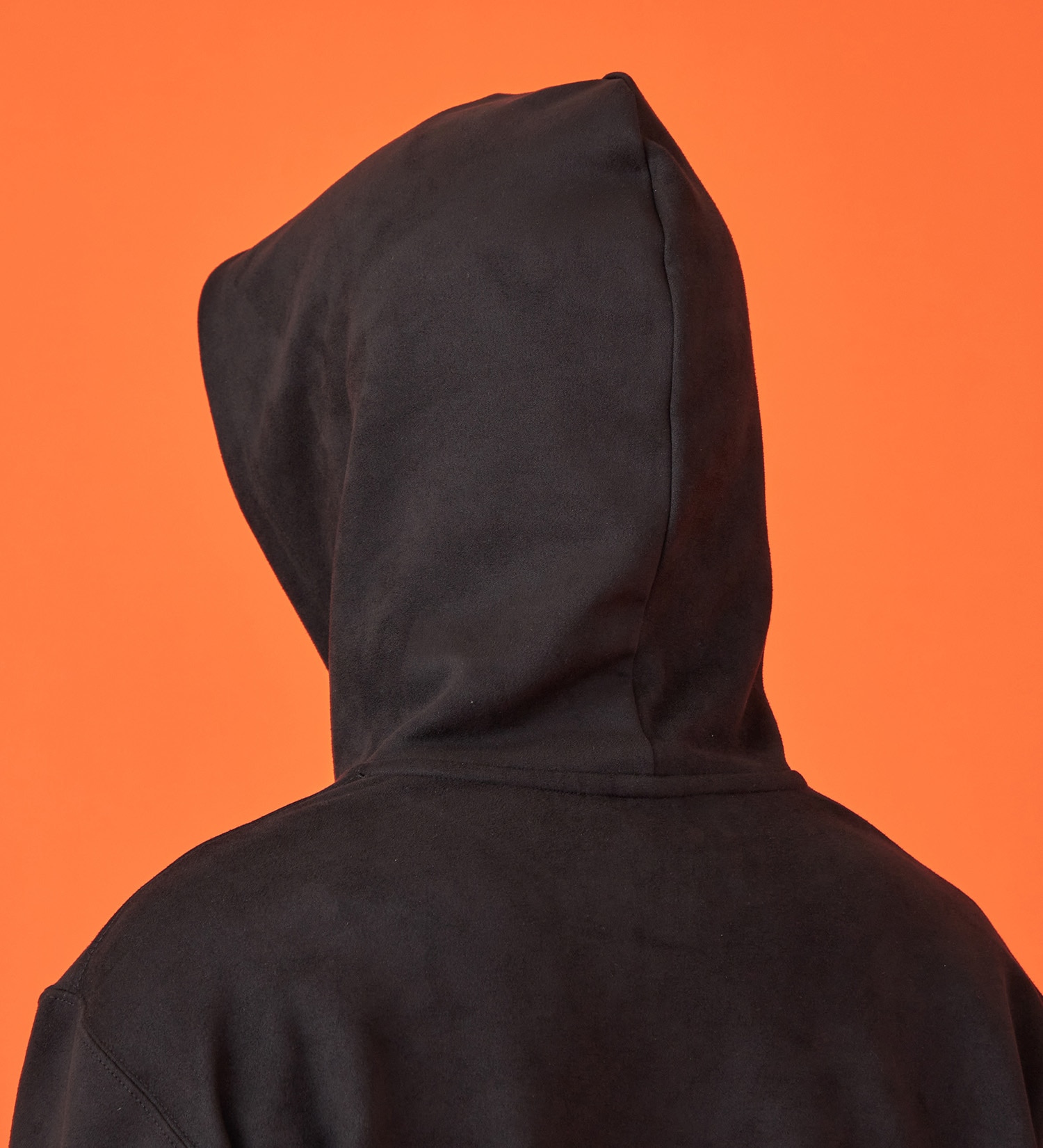 EDWIN(エドウイン)のフェイクスエードフード付きパーカー【アウトレット店舗・WEB限定】|トップス/パーカー/メンズ|ブラック