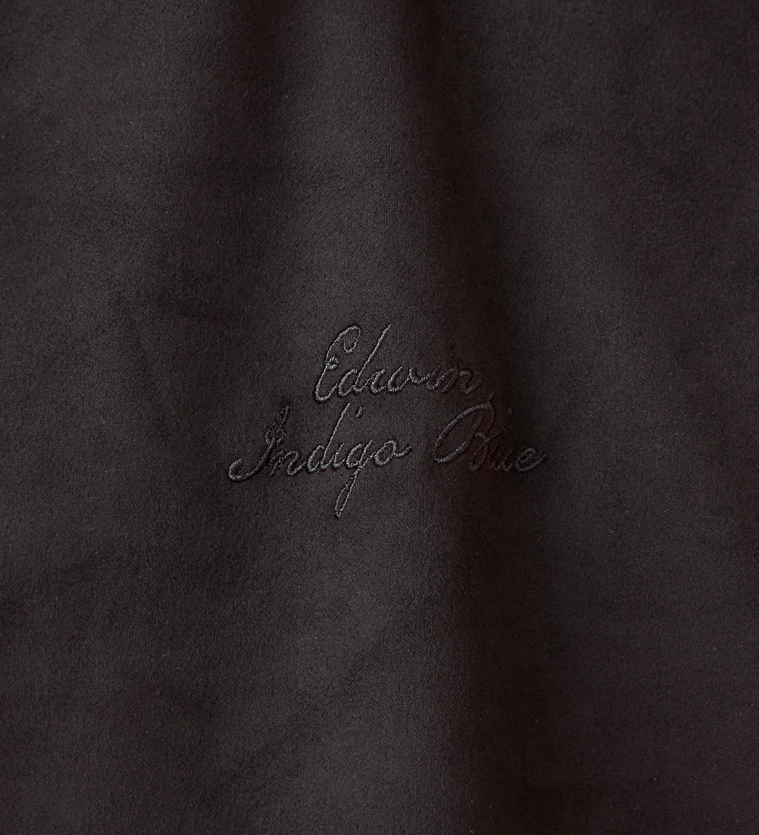 EDWIN(エドウイン)のフェイクスエードフード付きパーカー【アウトレット店舗・WEB限定】|トップス/パーカー/メンズ|ブラック