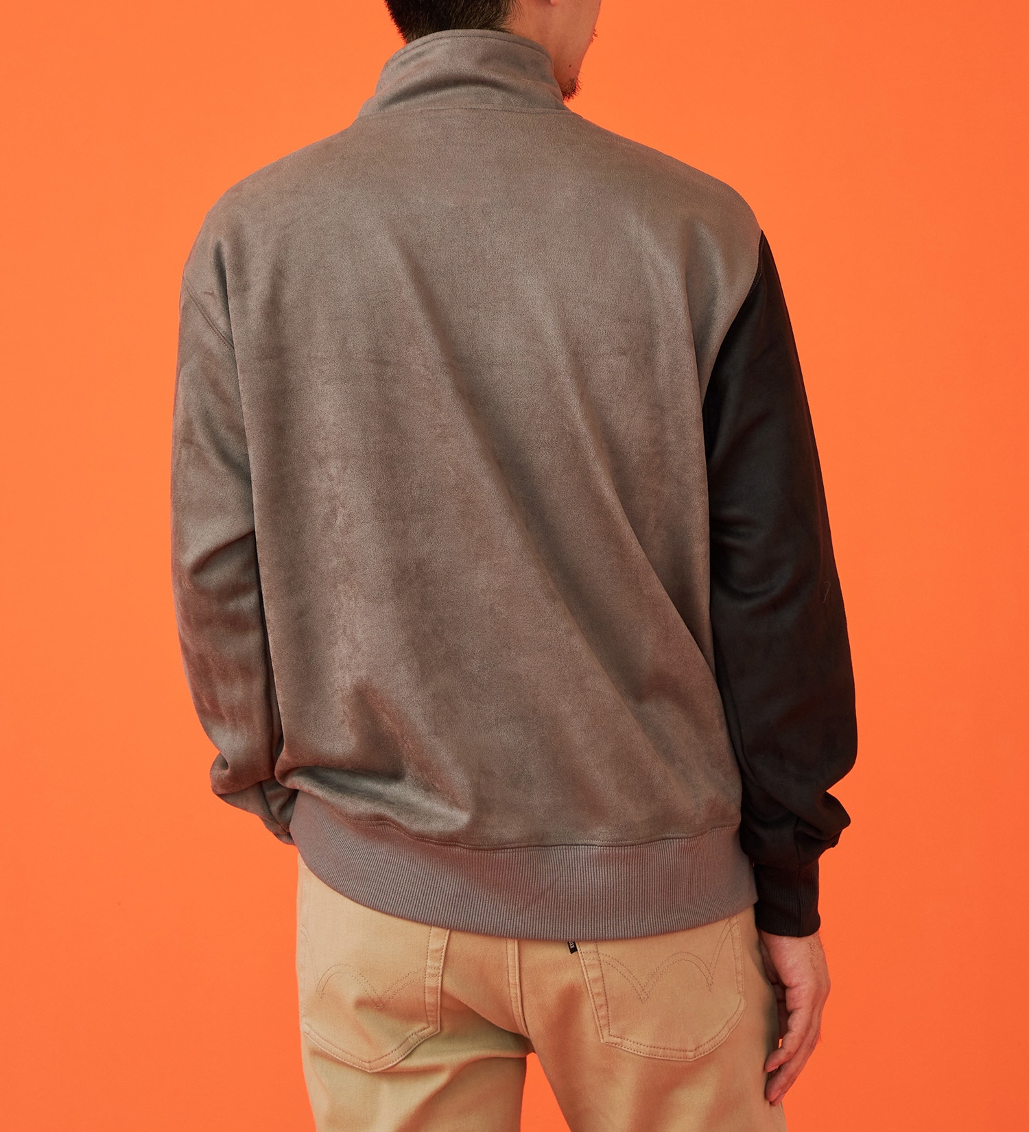 EDWIN(エドウイン)のハーフジップスウェット【アウトレット店舗・WEB限定】|トップス/スウェット/メンズ|チャコール