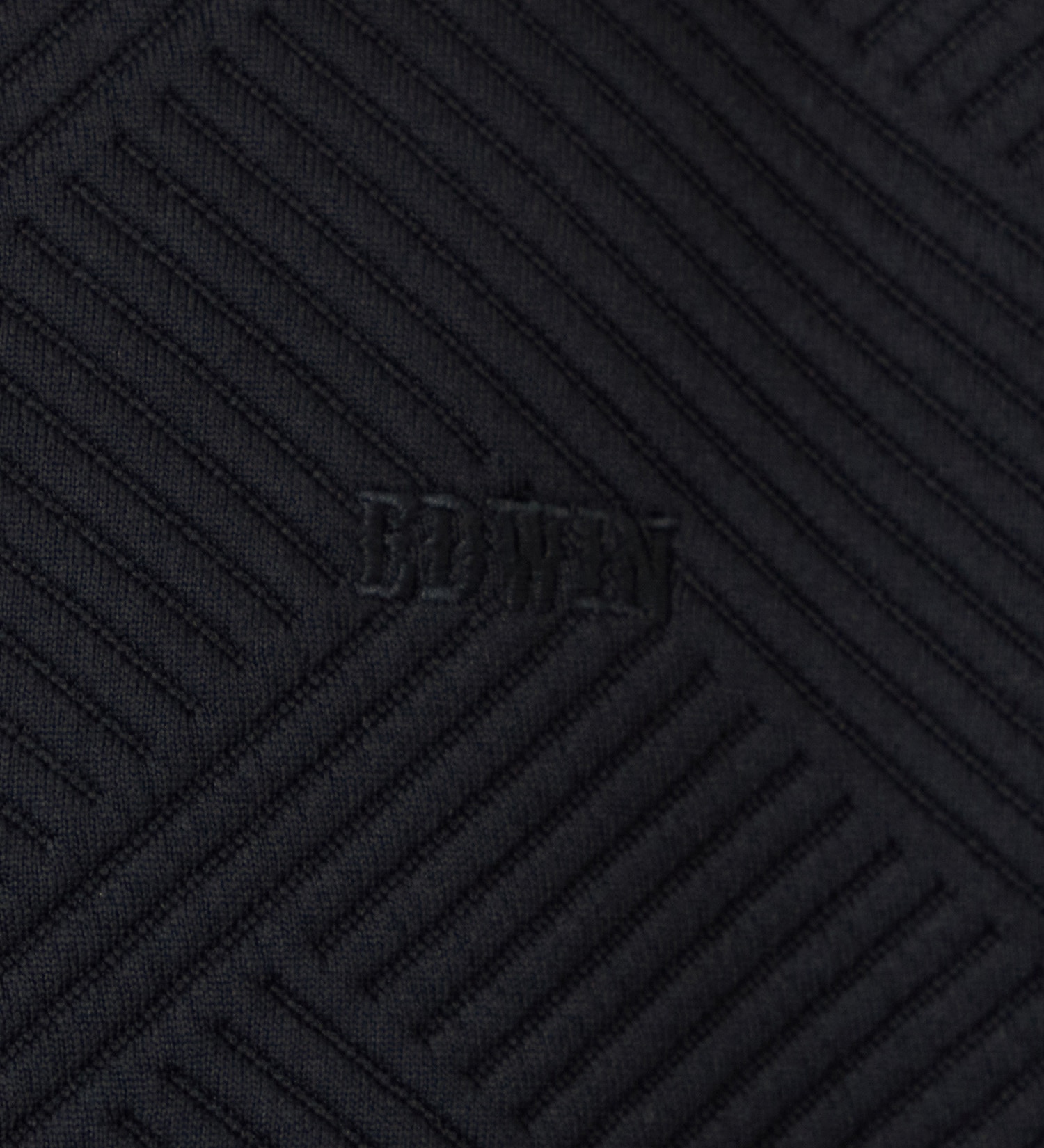 EDWIN(エドウイン)のジャガードフーディ― 【アウトレット店舗・WEB限定】|トップス/パーカー/メンズ|ブラック