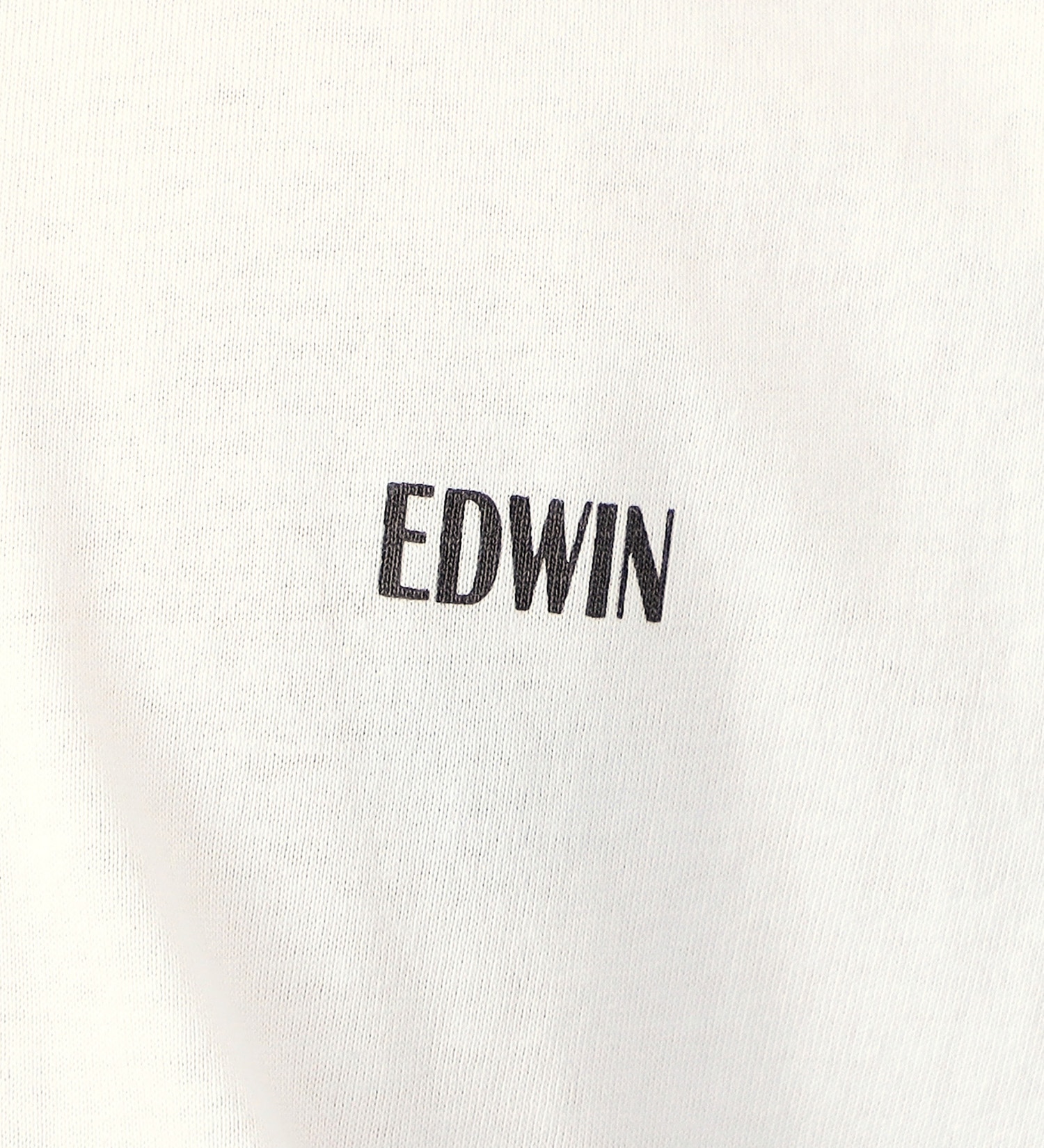 EDWIN(エドウイン)のバック刺繍プリントTシャツ【半袖】【アウトレット店舗・WEB限定】|トップス/Tシャツ/カットソー/メンズ|ホワイト