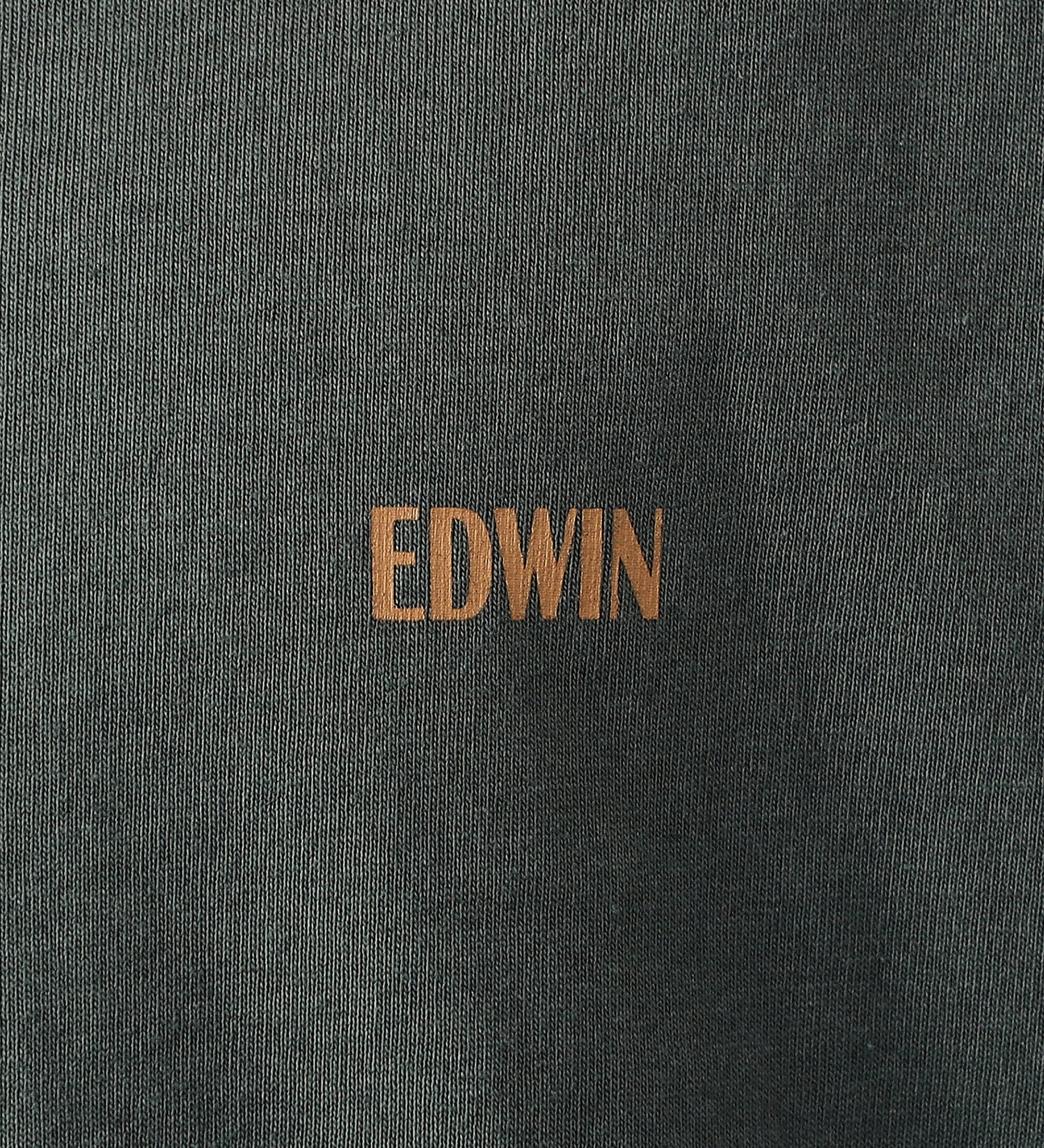 EDWIN(エドウイン)のバック刺繍プリントTシャツ【半袖】【アウトレット店舗・WEB限定】|トップス/Tシャツ/カットソー/メンズ|オリーブ