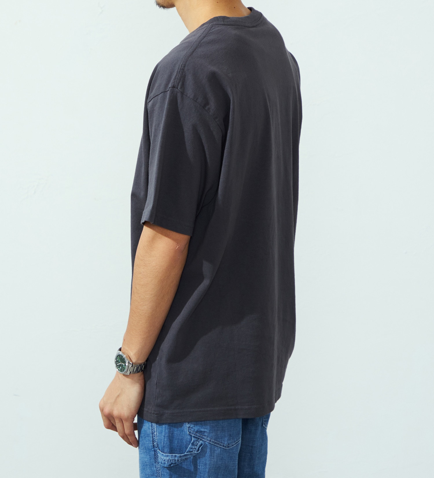 EDWIN(エドウイン)のプリントTシャツ【半袖】|トップス/Tシャツ/カットソー/メンズ|チャコール