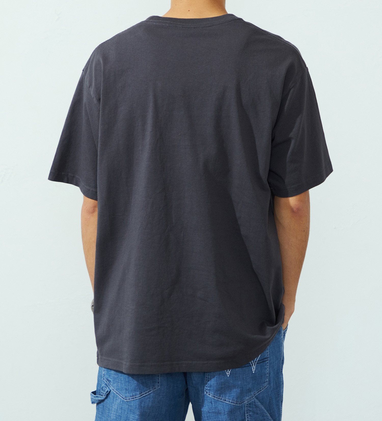 EDWIN(エドウイン)のプリントTシャツ【半袖】|トップス/Tシャツ/カットソー/メンズ|チャコール
