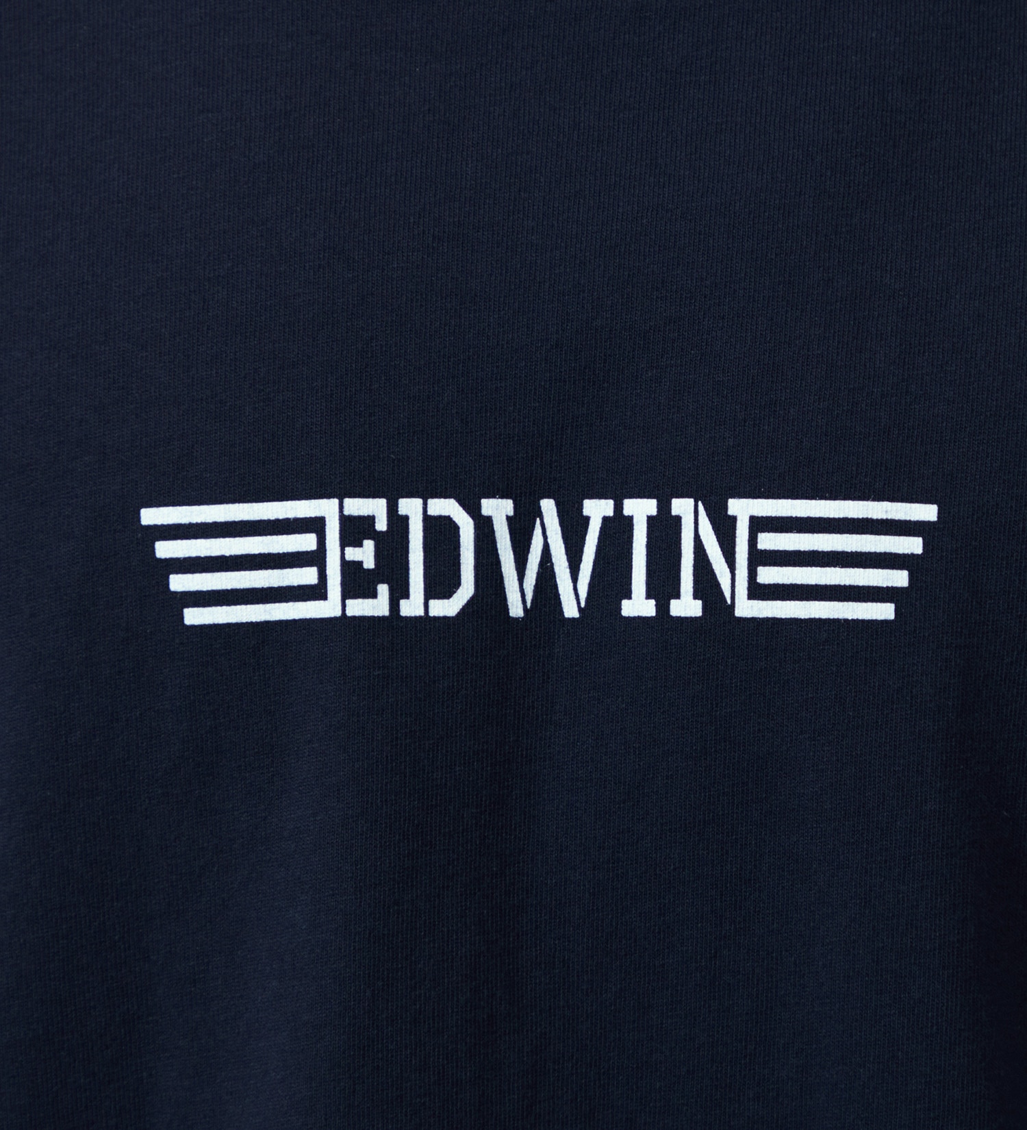 EDWIN(エドウイン)のバックプリントTシャツ【アウトレット店舗・WEB限定】|トップス/Tシャツ/カットソー/メンズ|ネイビー