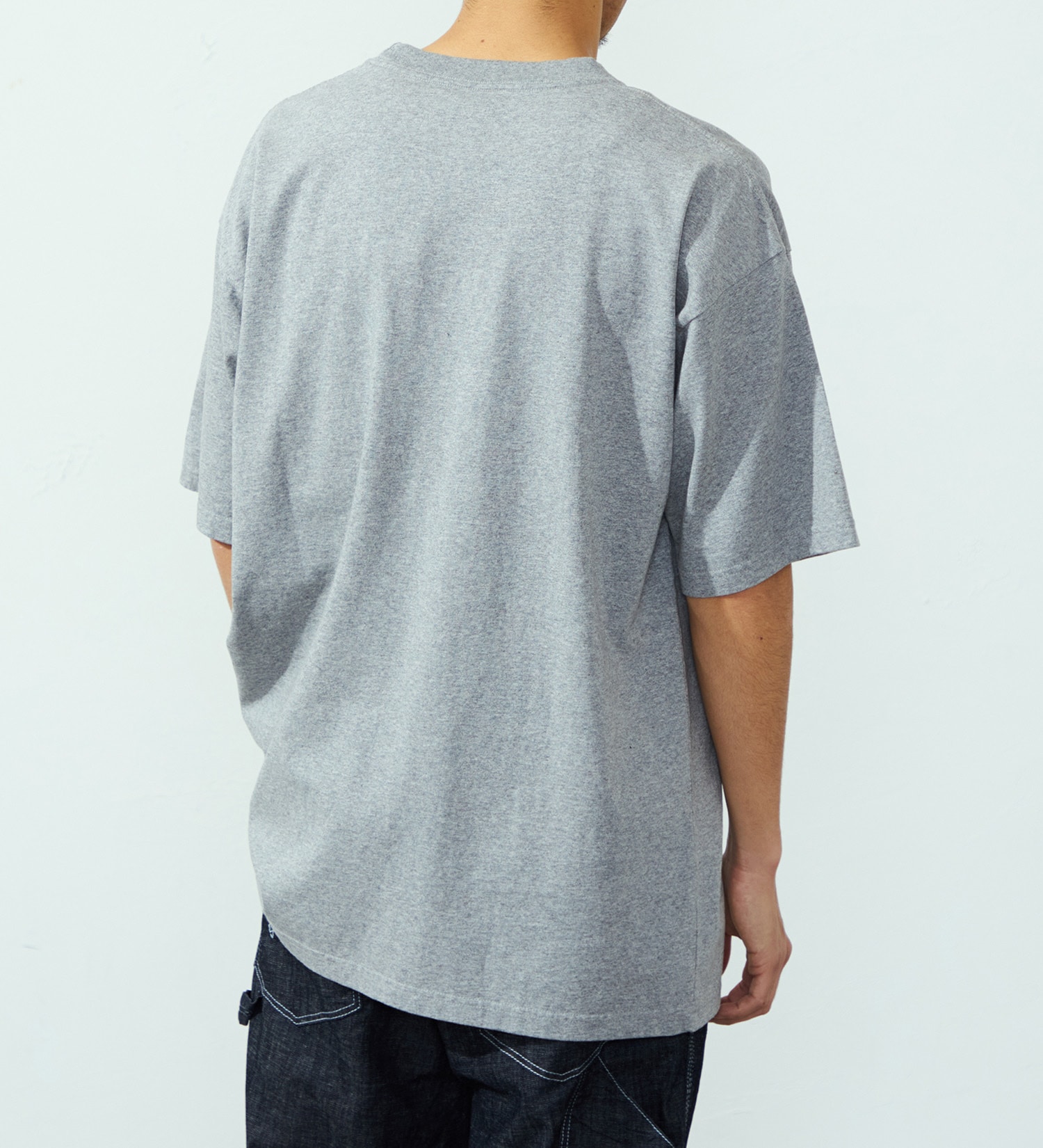 EDWIN(エドウイン)のヘビーウェイトステッチTシャツ【アウトレット店舗・WEB限定】|トップス/Tシャツ/カットソー/メンズ|グレー