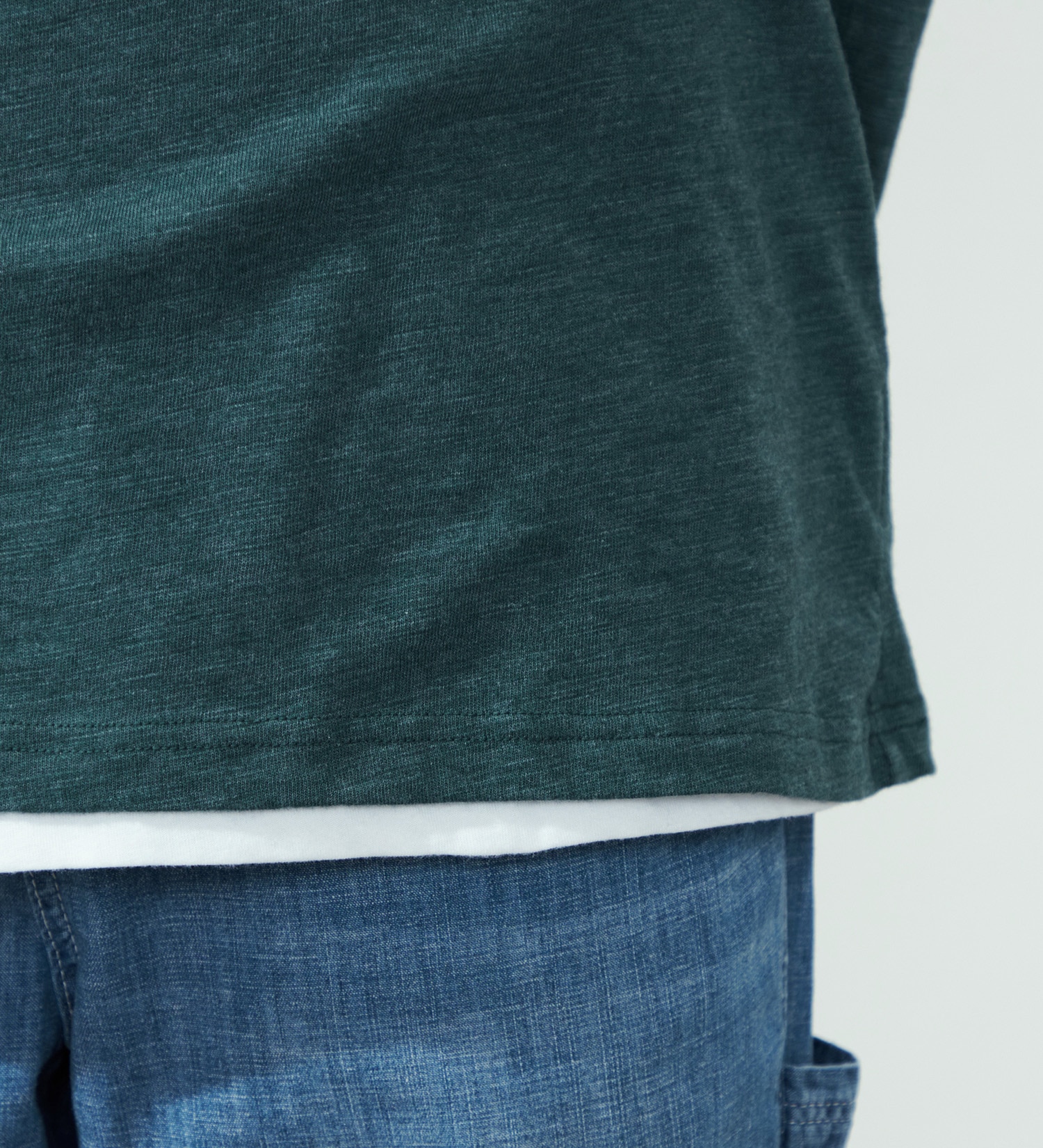 EDWIN(エドウイン)のタンクレイヤードTシャツ【アウトレット店舗・WEB限定】|トップス/Tシャツ/カットソー/メンズ|グリーン