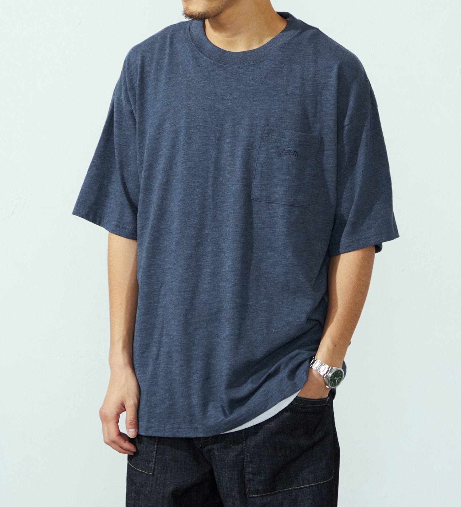 EDWIN(エドウイン)のタンクレイヤードTシャツ【アウトレット店舗・WEB限定】|トップス/Tシャツ/カットソー/メンズ|ブルー