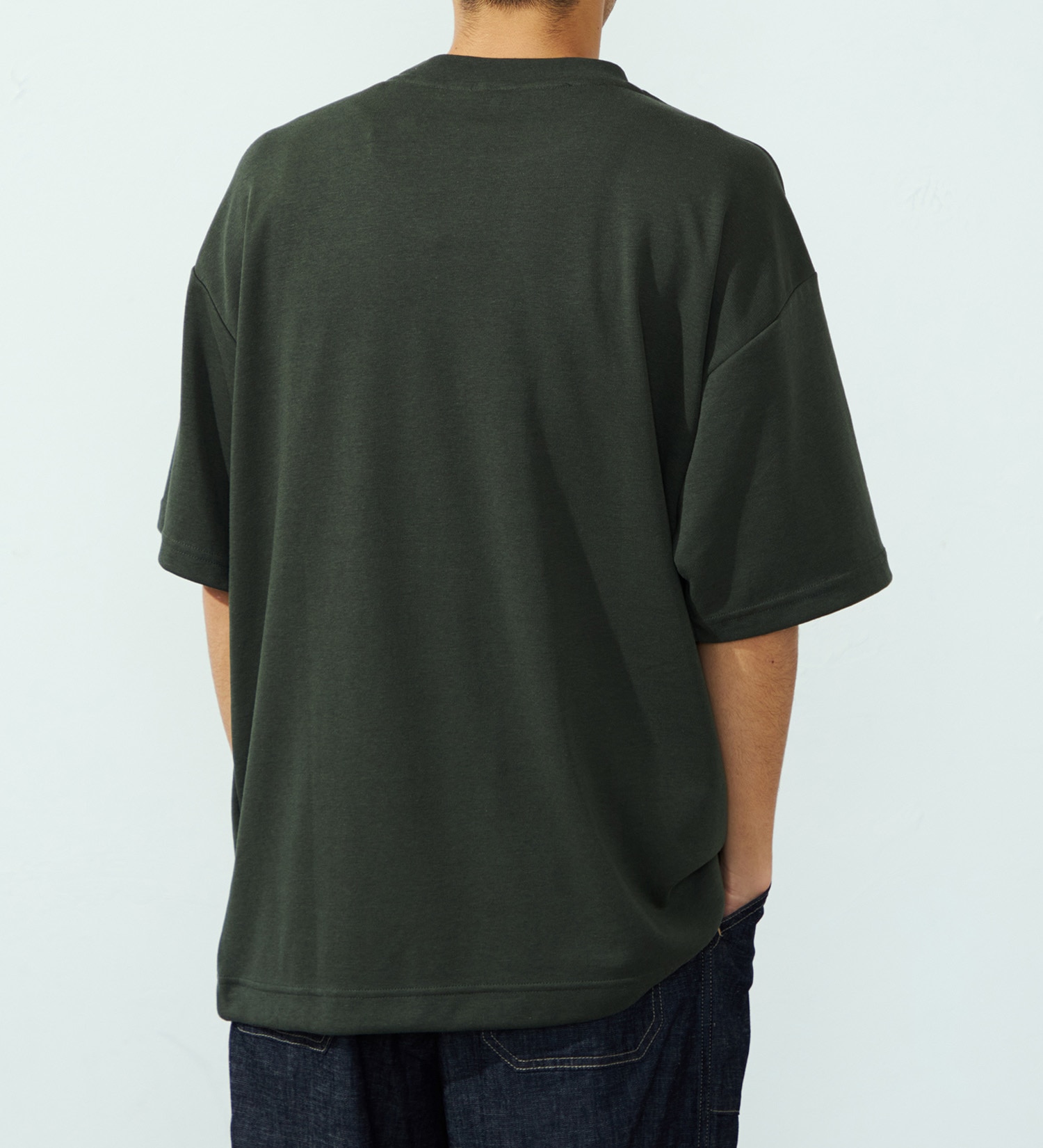 EDWIN(エドウイン)のドローストリングポケットTシャツ【アウトレット店舗・WEB限定】|トップス/Tシャツ/カットソー/メンズ|カーキ