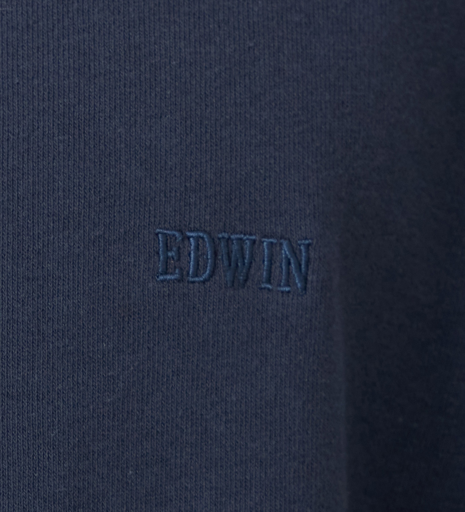 EDWIN(エドウイン)のエンブレムロゴスウェット【アウトレット店舗・WEB限定】|トップス/スウェット/メンズ|ネイビー