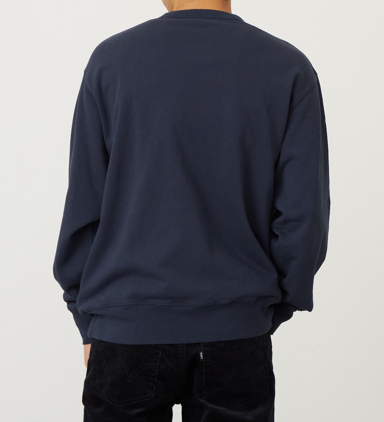 EDWIN(エドウイン)のデニムポケットスウェット【アウトレット店舗・WEB限定】|トップス/スウェット/メンズ|ネイビー
