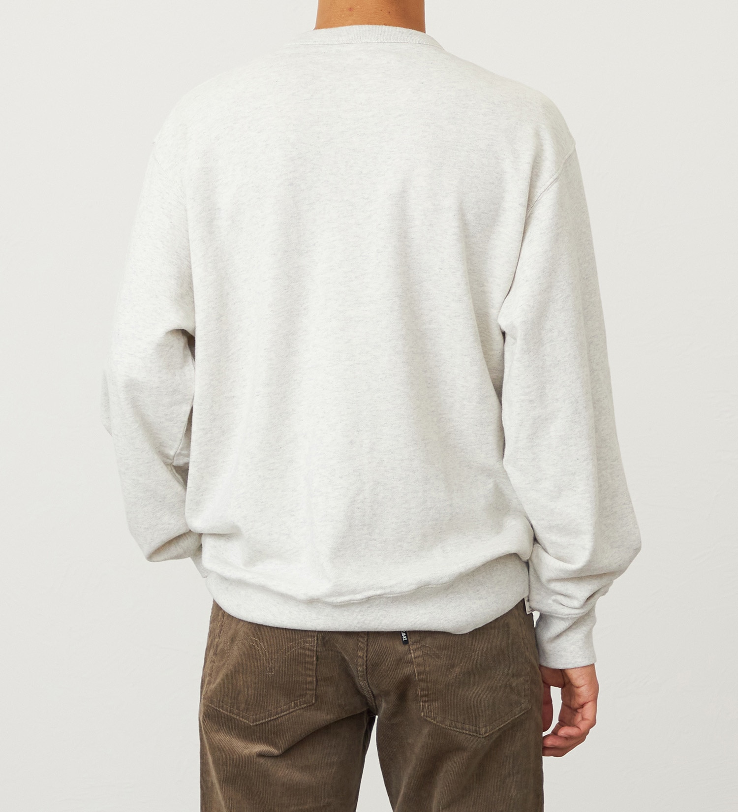 EDWIN(エドウイン)のデニムポケットスウェット【アウトレット店舗・WEB限定】|トップス/スウェット/メンズ|ライトグレー