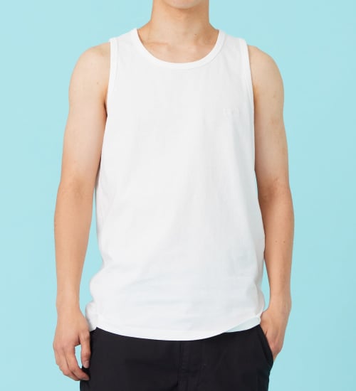 EDWIN(エドウイン)のタンクトップ【アウトレット店舗・WEB限定商品】|トップス/タンクトップ/メンズ|ホワイト