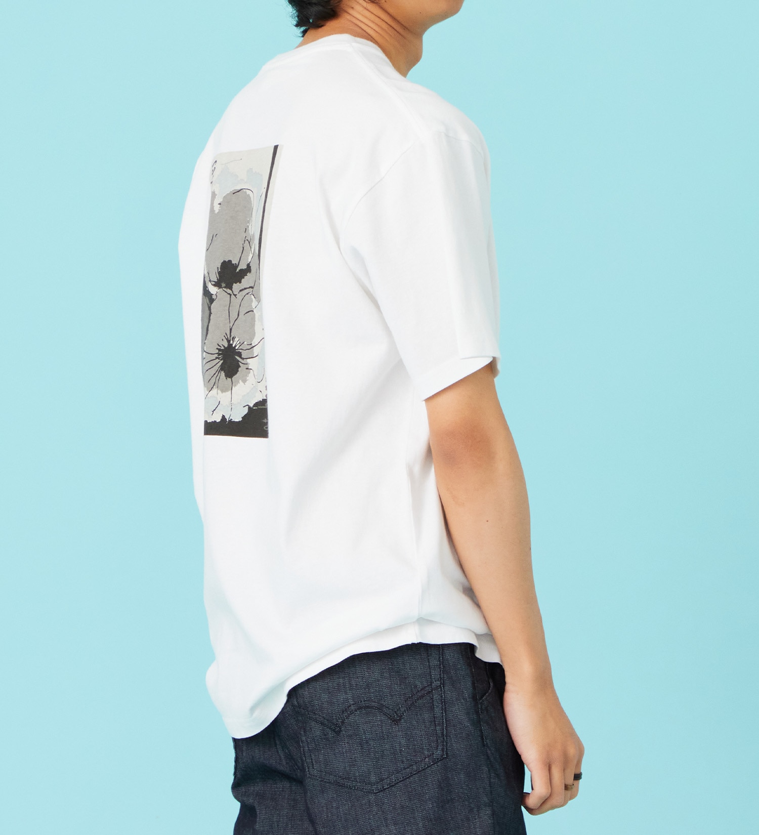 EDWIN(エドウイン)のプリントアートTシャツ【アウトレット店舗・WEB限定商品】|トップス/Tシャツ/カットソー/メンズ|ホワイト