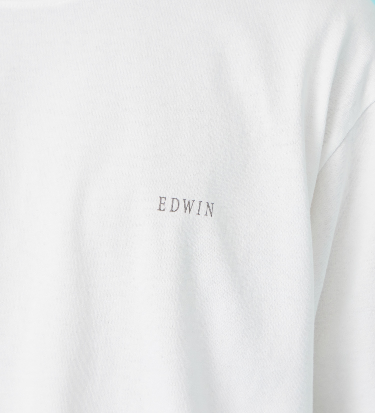 EDWIN(エドウイン)のプリントアートTシャツ【アウトレット店舗・WEB限定商品】|トップス/Tシャツ/カットソー/メンズ|ホワイト