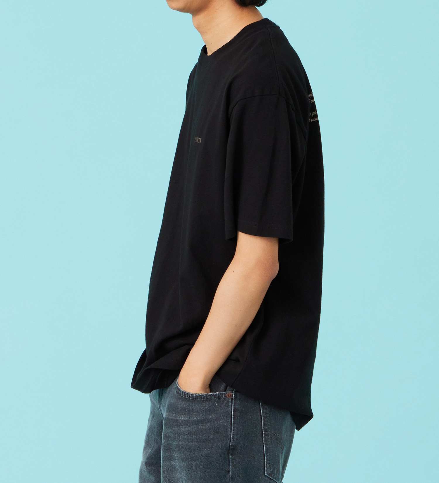 EDWIN(エドウイン)のプリントアートTシャツ【アウトレット店舗・WEB限定商品】|トップス/Tシャツ/カットソー/メンズ|ブラック