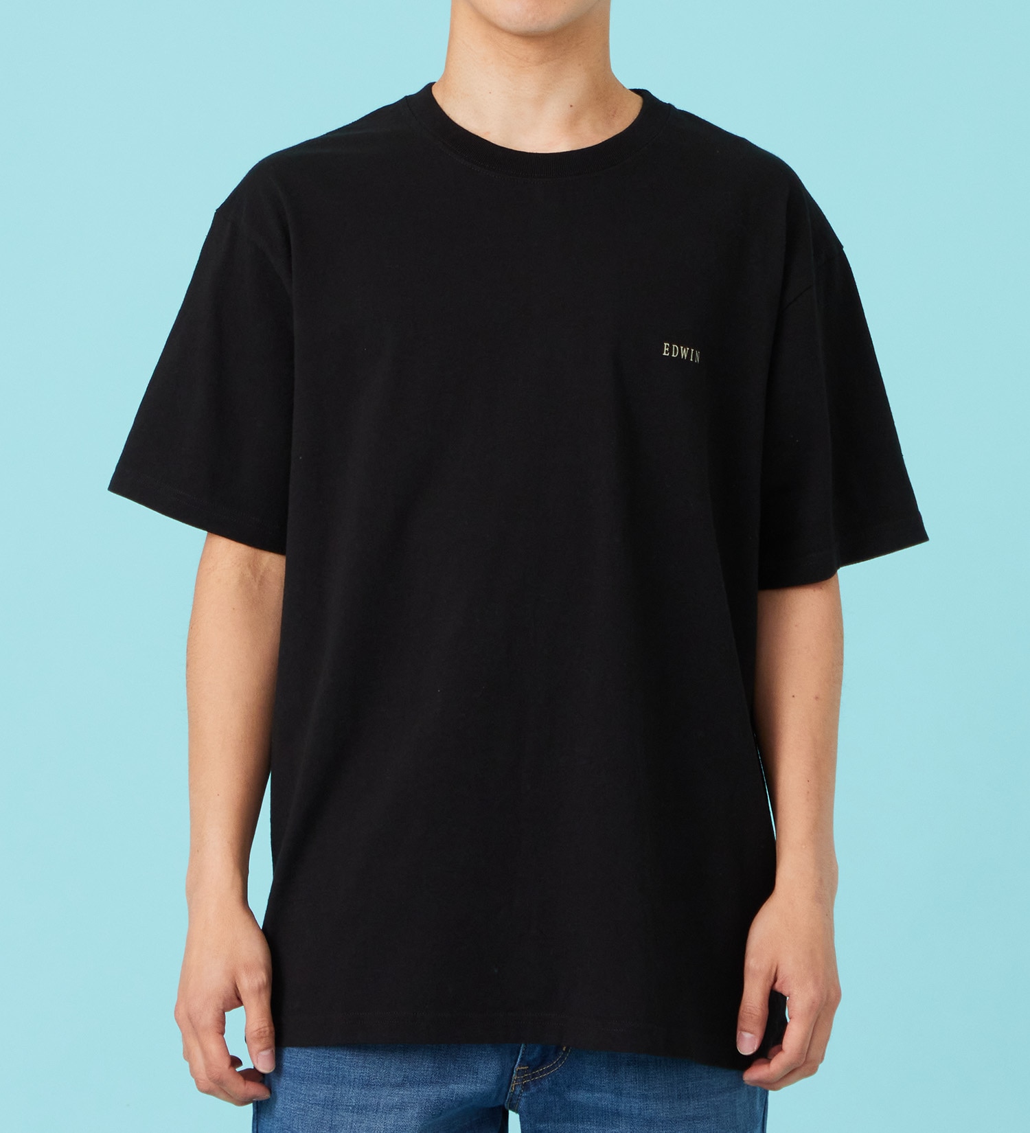 EDWIN(エドウイン)のプリントアートTシャツ【アウトレット店舗・WEB限定商品】|トップス/Tシャツ/カットソー/メンズ|ブラック系その他