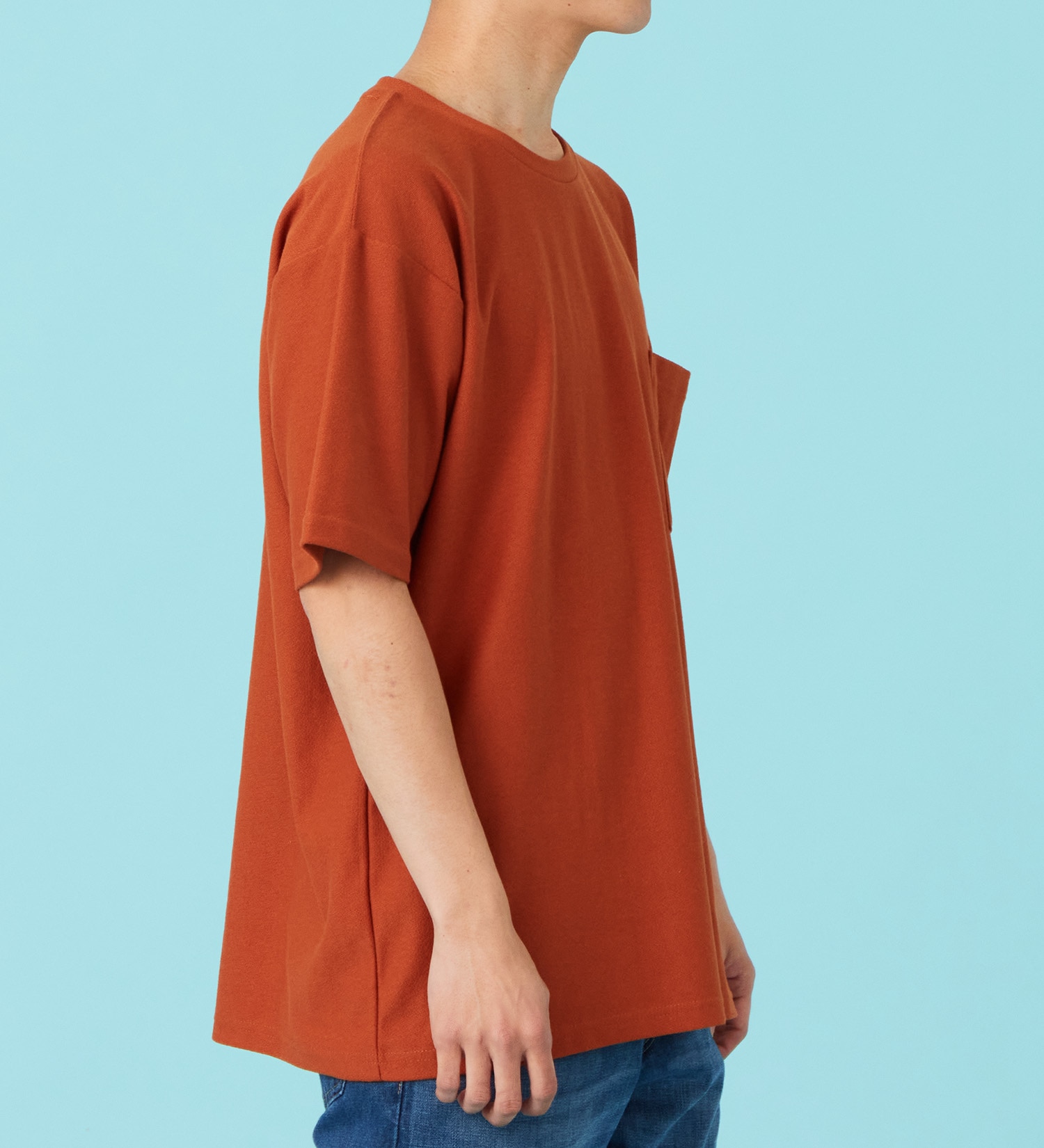 EDWIN(エドウイン)のペアスキンTシャツ【アウトレット店舗・WEB限定商品】|トップス/Tシャツ/カットソー/メンズ|レンガ