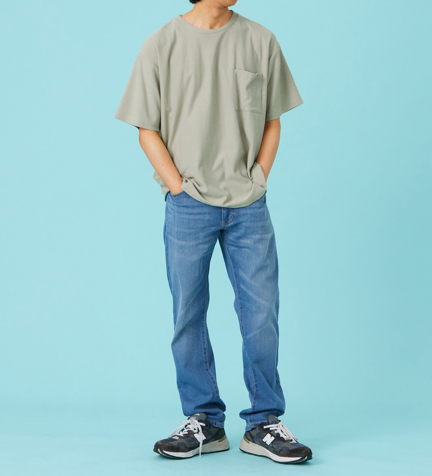 EDWIN(エドウイン)のペアスキンTシャツ【アウトレット店舗・WEB限定商品】|トップス/Tシャツ/カットソー/メンズ|ミント
