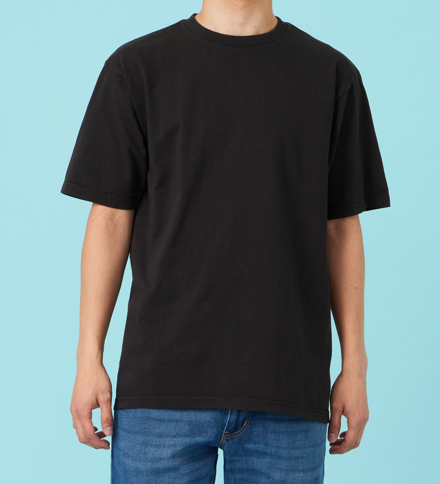 EDWIN(エドウイン)のピグメント 半袖Tシャツ【アウトレット店舗・WEB限定商品】|トップス/Tシャツ/カットソー/メンズ|ブラック