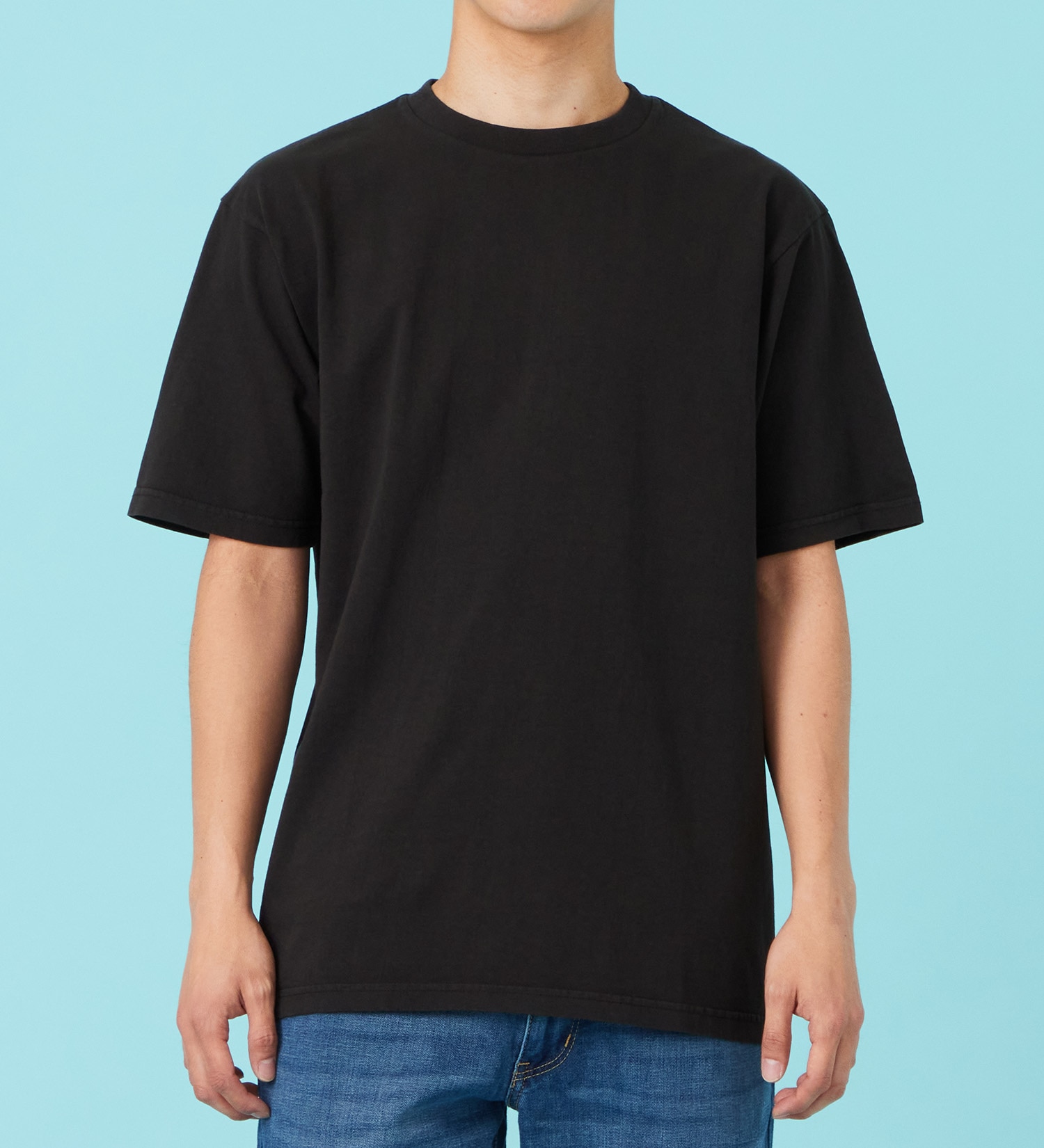 EDWIN(エドウイン)のピグメント 半袖Tシャツ【アウトレット店舗・WEB限定商品】|トップス/Tシャツ/カットソー/メンズ|ブラック