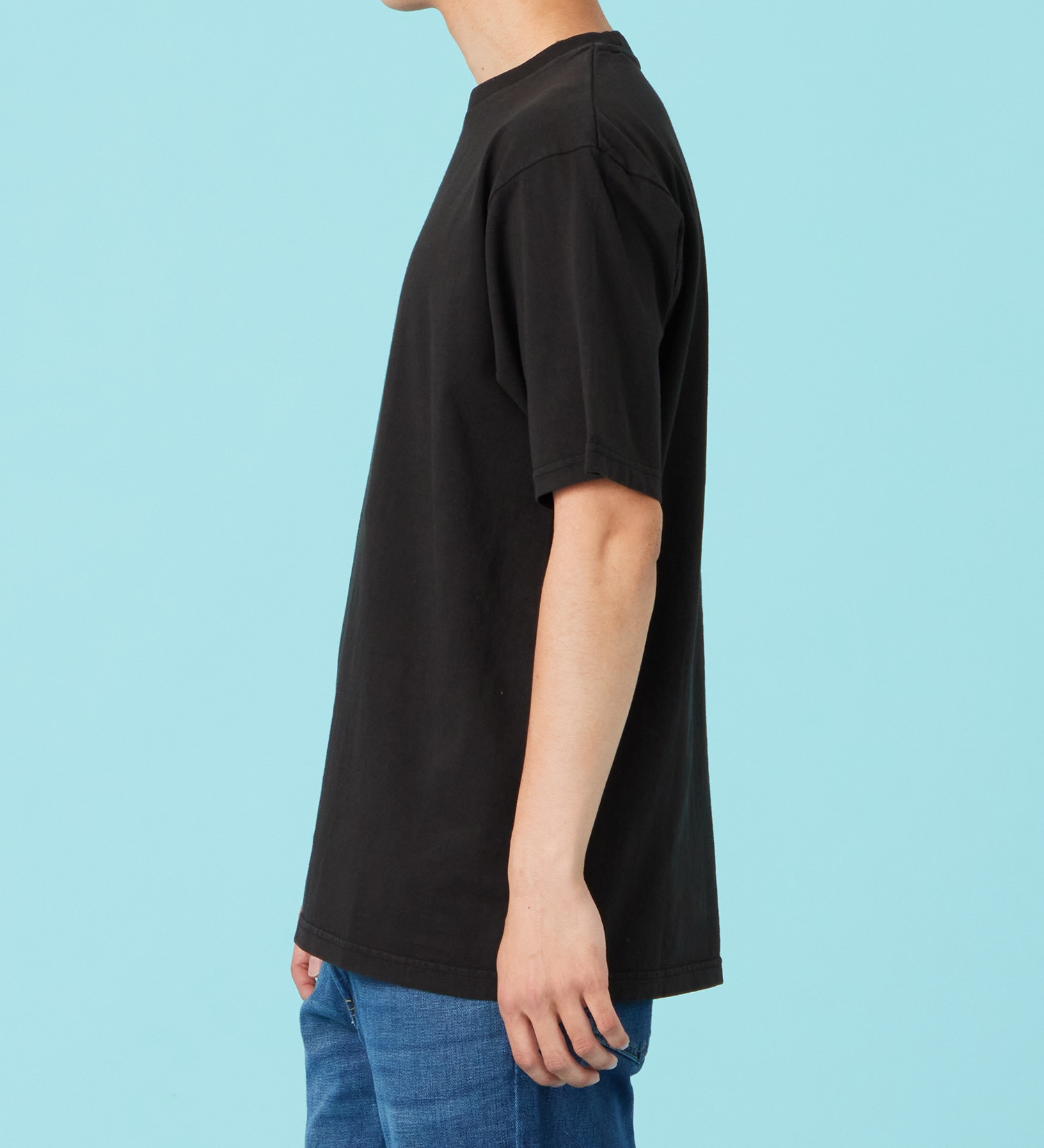 EDWIN(エドウイン)のピグメント 半袖Tシャツ【アウトレット店舗・WEB限定商品】|トップス/Tシャツ/カットソー/メンズ|ブラック