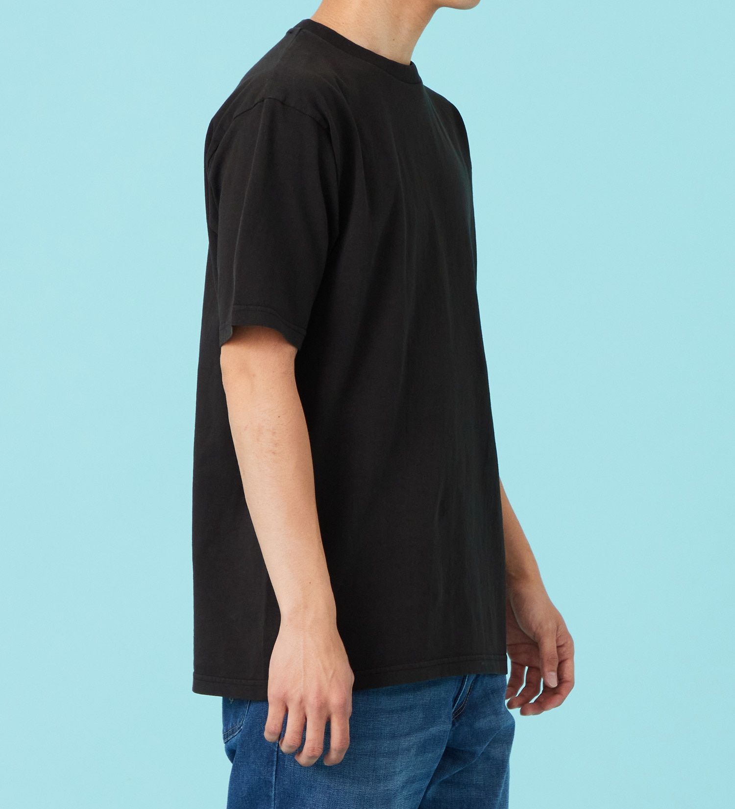 EDWIN(エドウイン)のピグメント 半袖Tシャツ【アウトレット店舗・WEB限定商品】|トップス/Tシャツ/カットソー/メンズ|ブラック