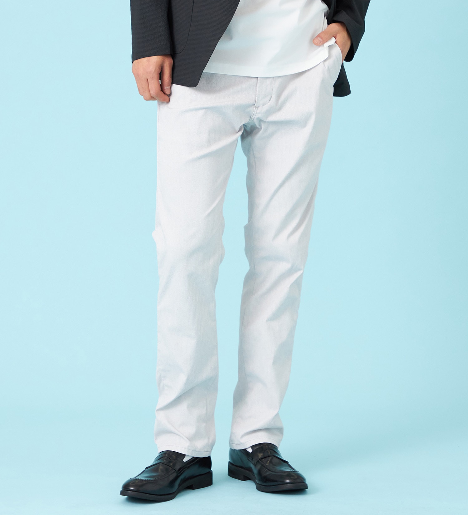 EDWIN(エドウイン)の【予約P】【涼】ジャージーズ COOL ストレート チノパンツ ストレッチ 接触冷感 速乾|パンツ/パンツ/メンズ|ベージュ