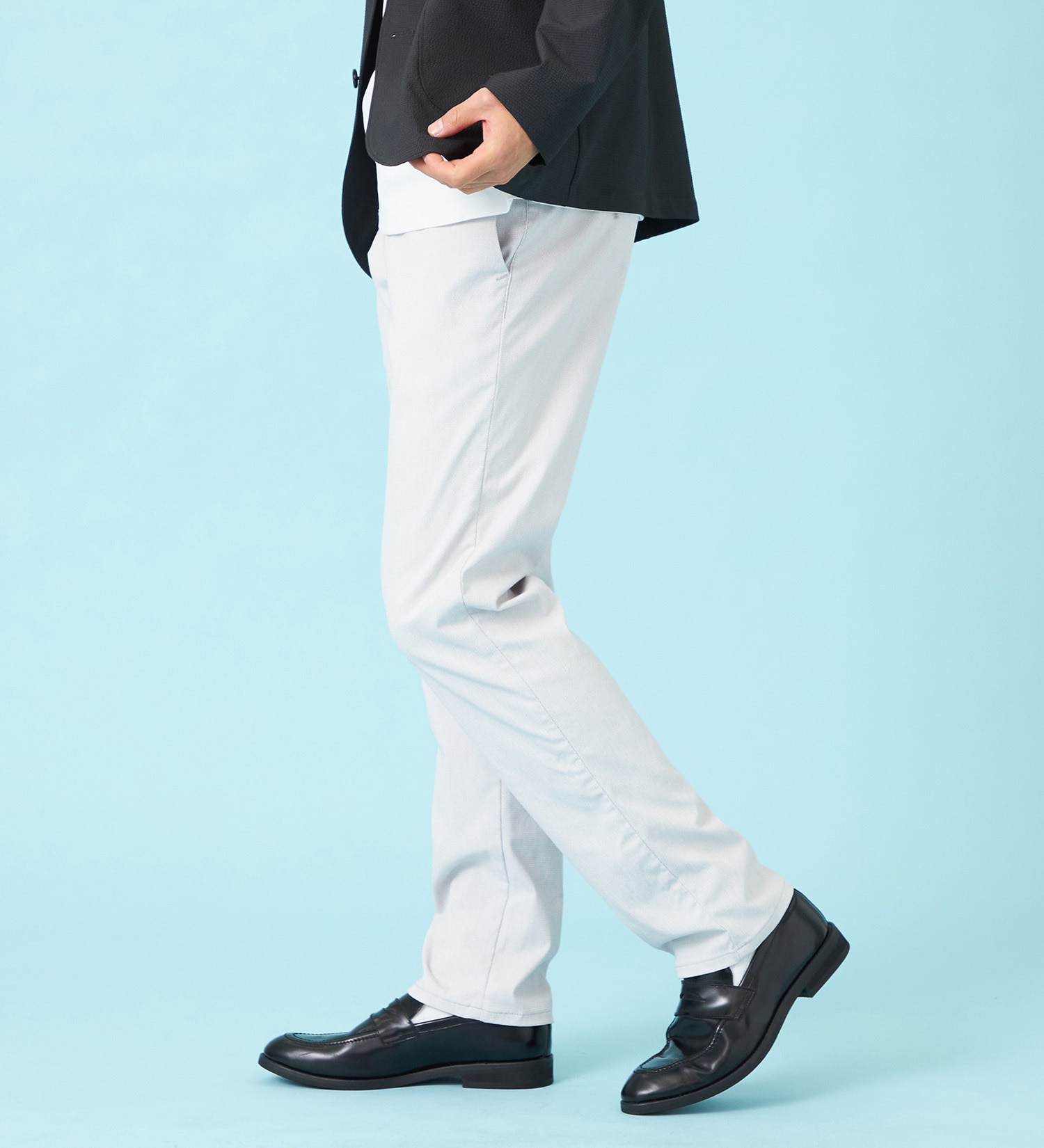 EDWIN(エドウイン)の【予約P】【涼】ジャージーズ COOL ストレート チノパンツ ストレッチ 接触冷感 速乾|パンツ/パンツ/メンズ|ベージュ